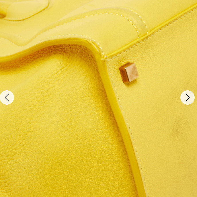 Celine Yellow Leather Medium Phantom Luggage Tote Bag $4200 With Dust Bag