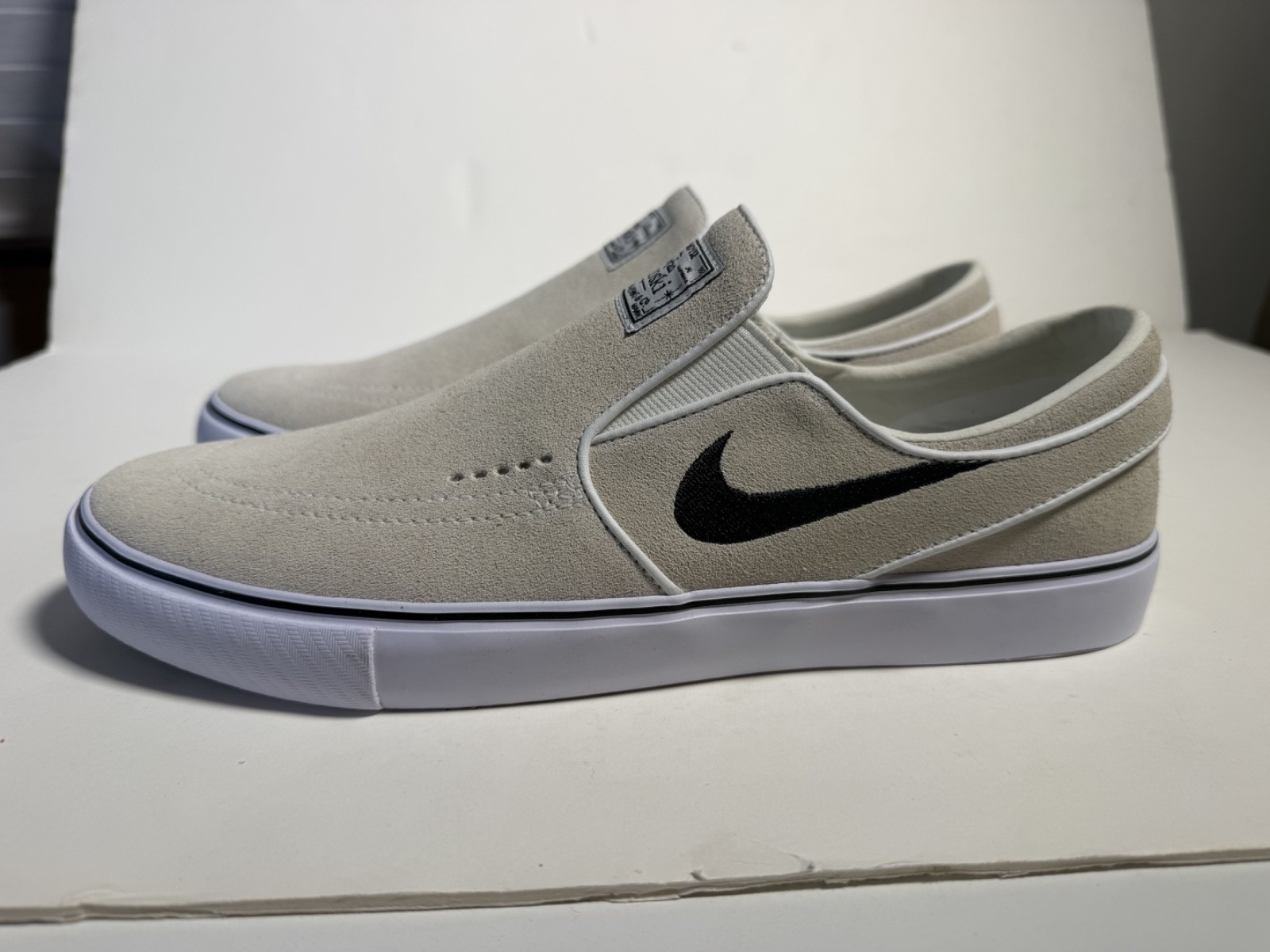 Nike SB Zoom Stefan Janoski Slip ‘Summit White Black Size 11 New
