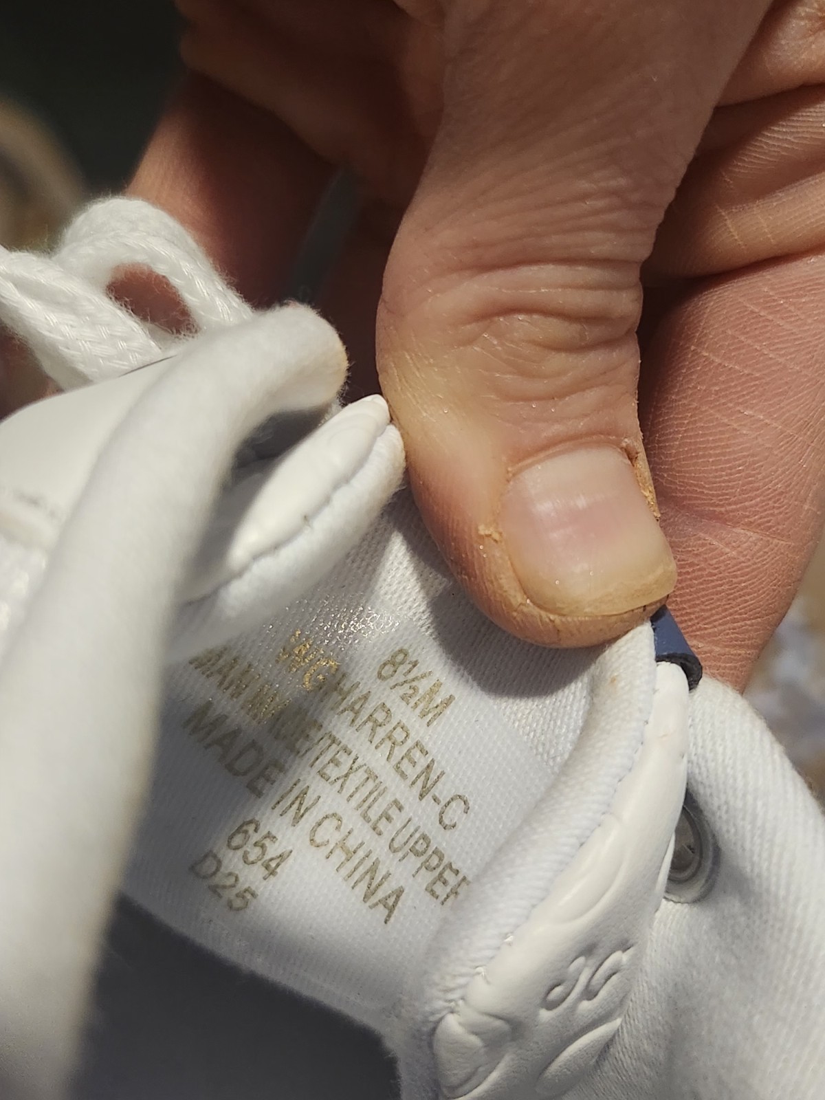 Guess Rennen-C Denim Monogram Platform Sneakers Womens Size 8.5 White Logo Shoes