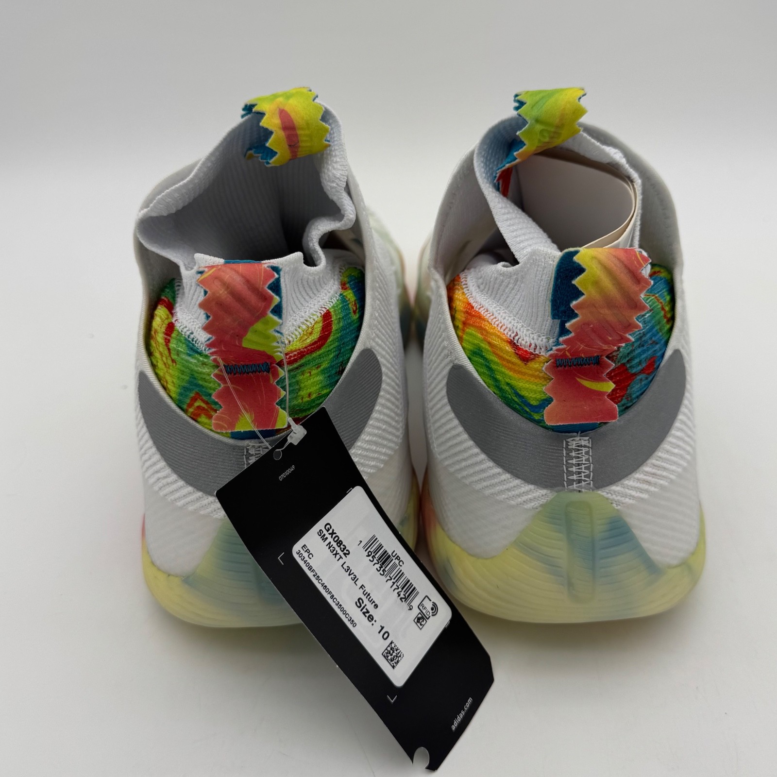adidas SM N3xt L3v3l Futurenatura White Multi-Color GX0832 Men’s Size 10 NEW