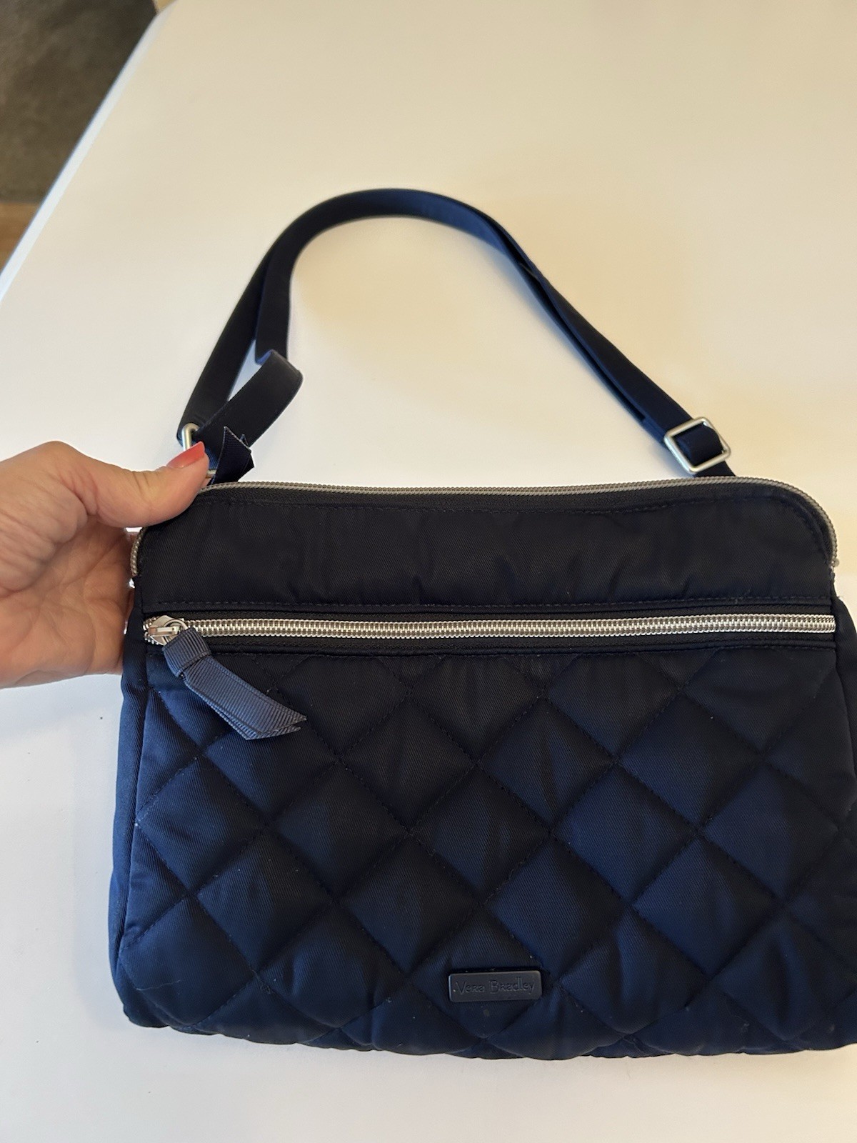 Vera Bradley Midtown Crossbody Bag Floral Lining