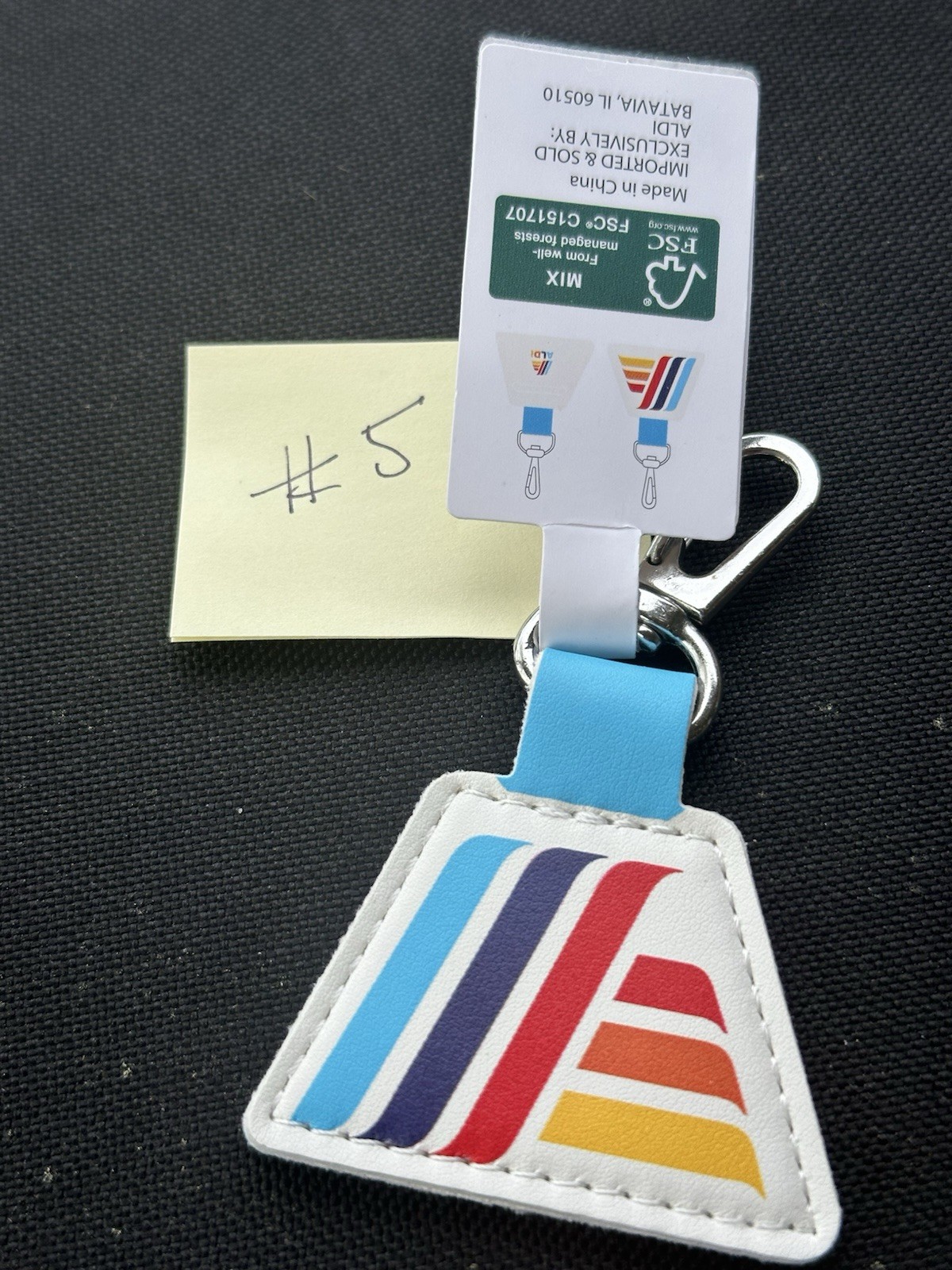 Aldi Shopping Cart Quarter Holder Keychain ~ You Choose ~ New with tags