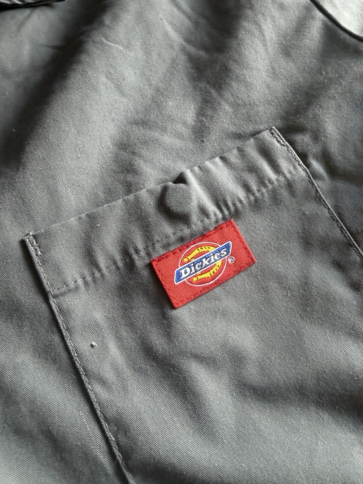 Dickies Gray Coveralls Jumpsuit Workwear Men’s XL Regular (Fits Chest 46/48)