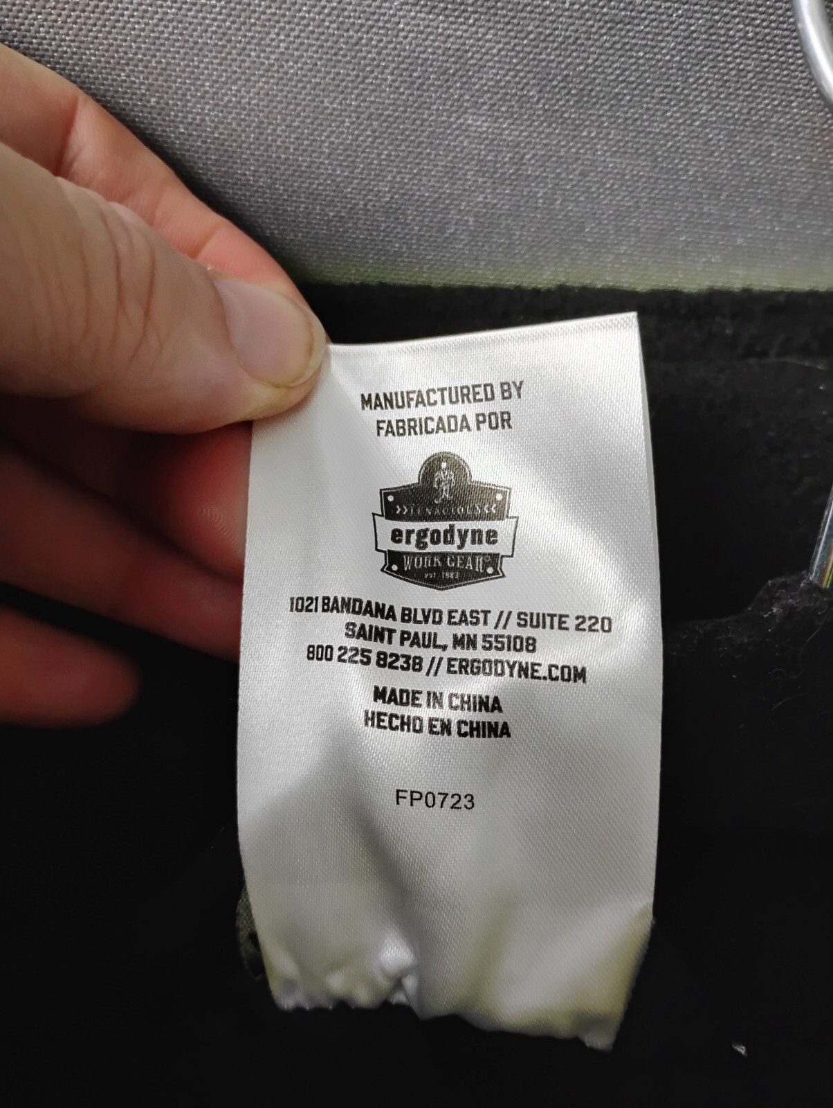 Ergodyne BE TENACIOUS Work Gear- Reflective- Coat – Jacket Hood Medium Lime NEW