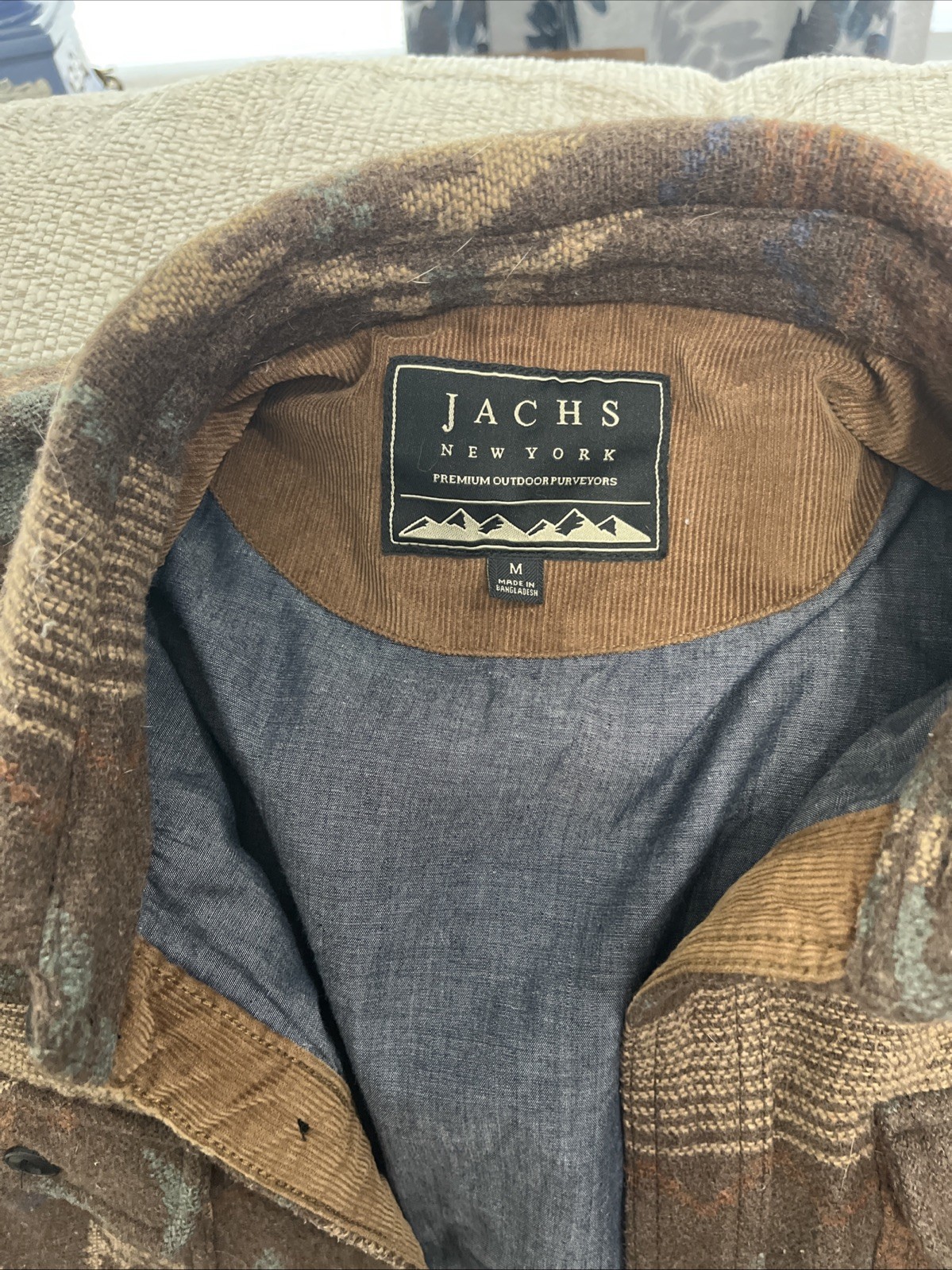 Jachs New York Wool Blend Jacket Size M Great Condition