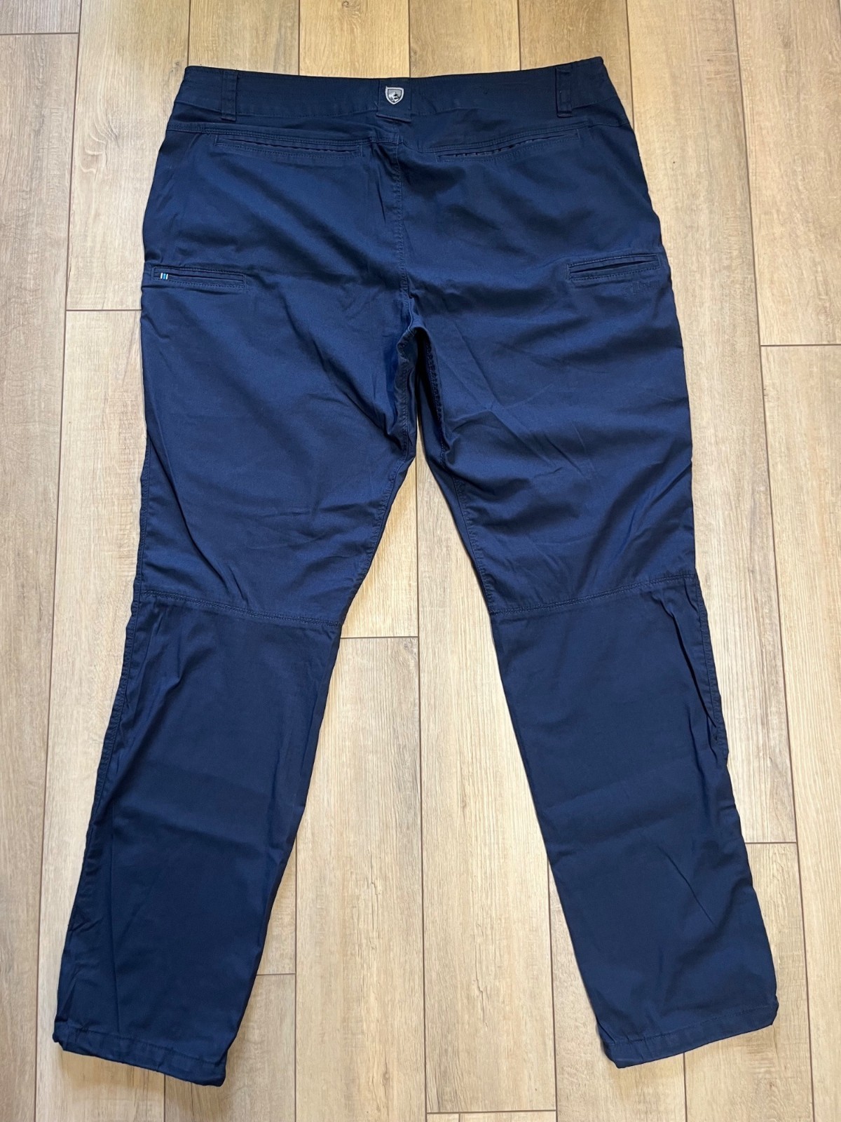 Kuhl Resistor Lite Chino Pants Blue Mens Tag 38×32 Actual 38×30.5 Hiking Stretch