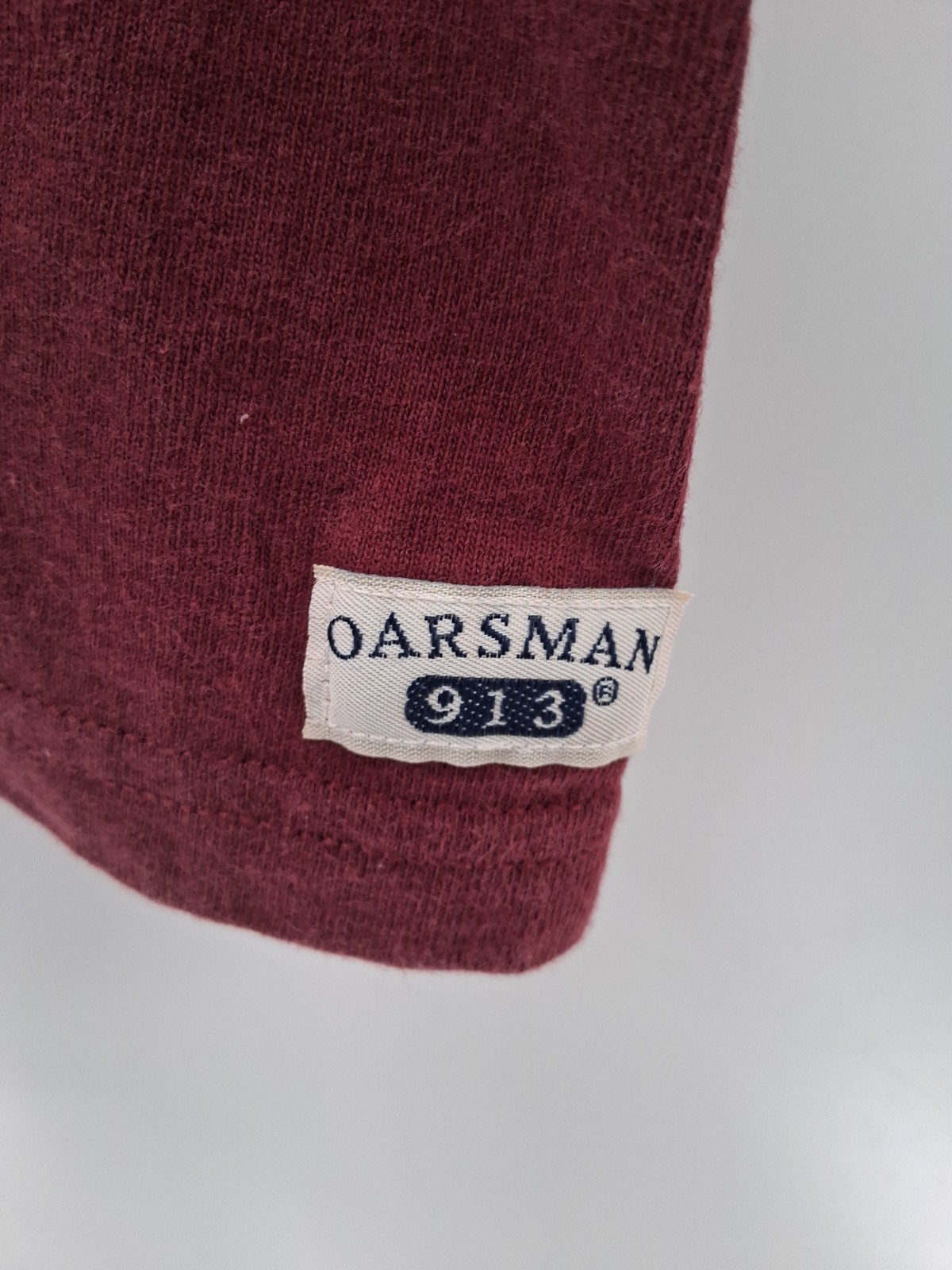 Vintage Oarsman 913 Shirt Mens Small Maroon Juneau Alaska Ak Casual Travel Y2k