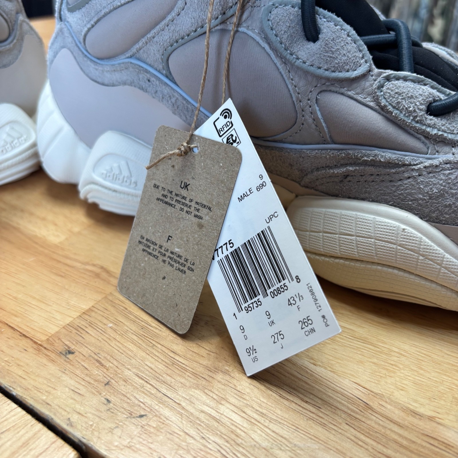 Adidas Yeezy 500 High Mist Stone Size 9.5 GV7775 2021 DS NEW