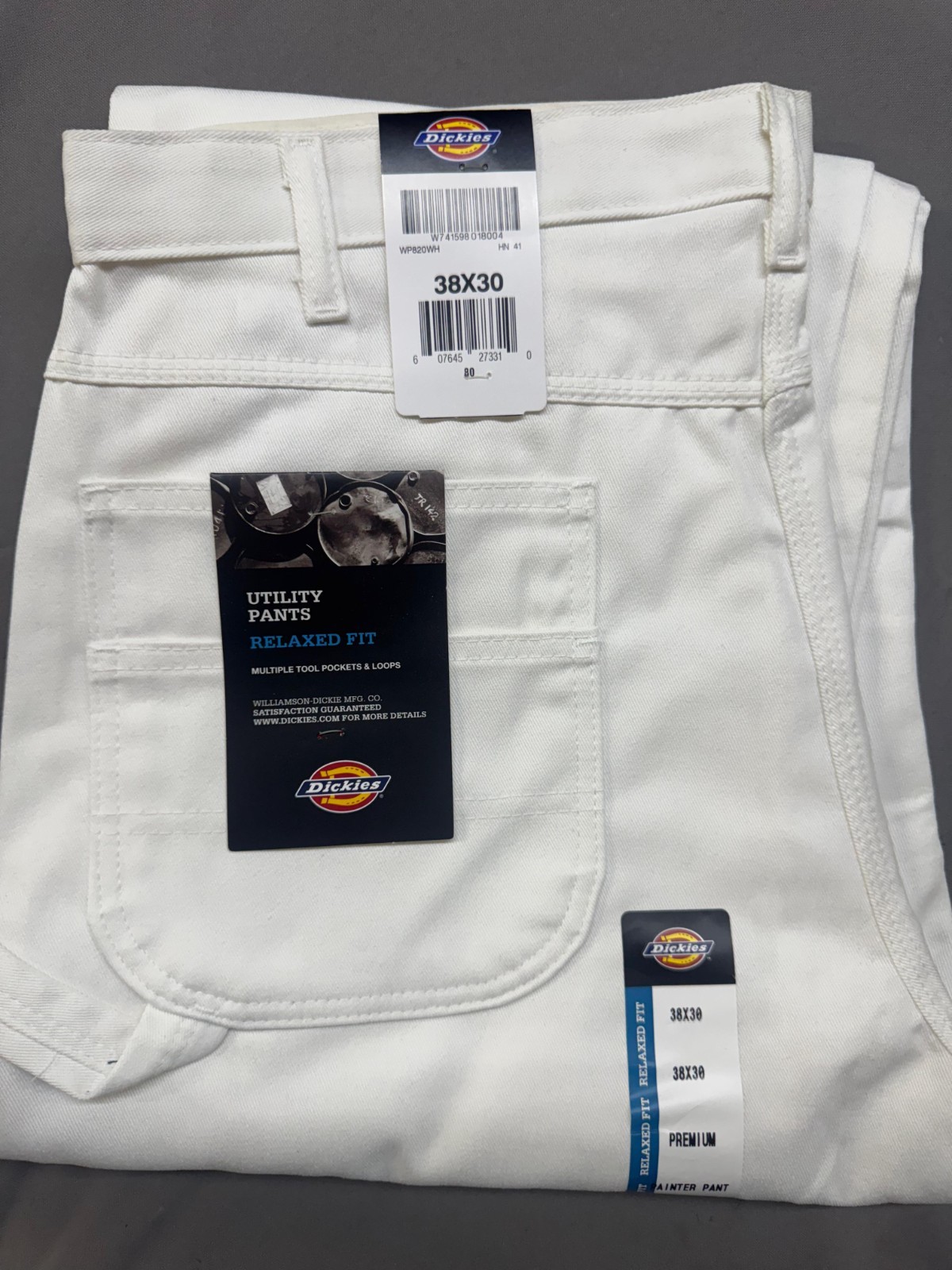 Dickies WP820 Relaxed Fit Premium Utility Pant