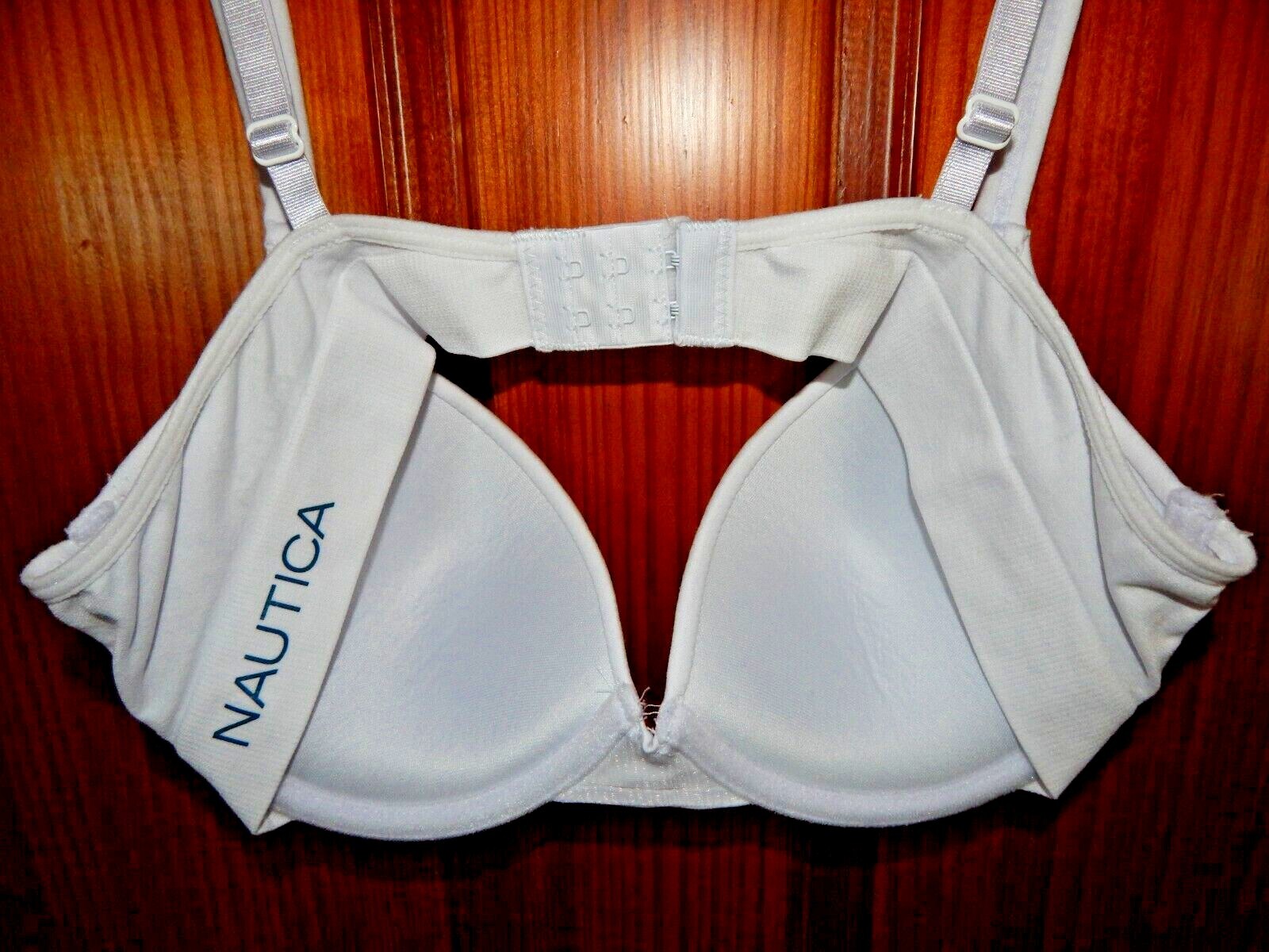Nautica Padded Underwire Push Up Bra w/ COMFORT STRAPS,SIZE 36 C, 4918-49 ,NWOT