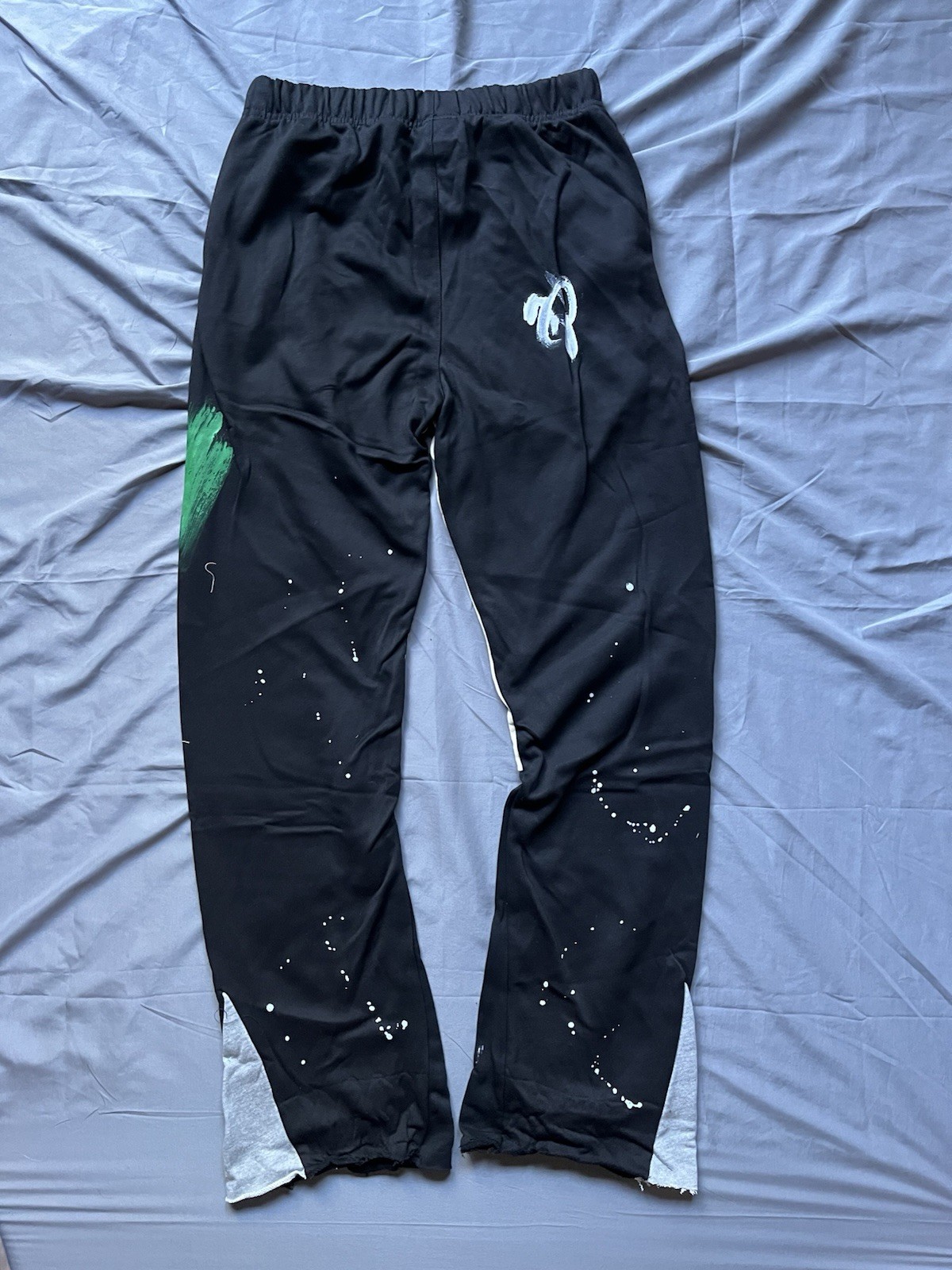 Gallery Dept Black Paint Splatter Sweatpants Sizes S,M,L,XL High Quality New