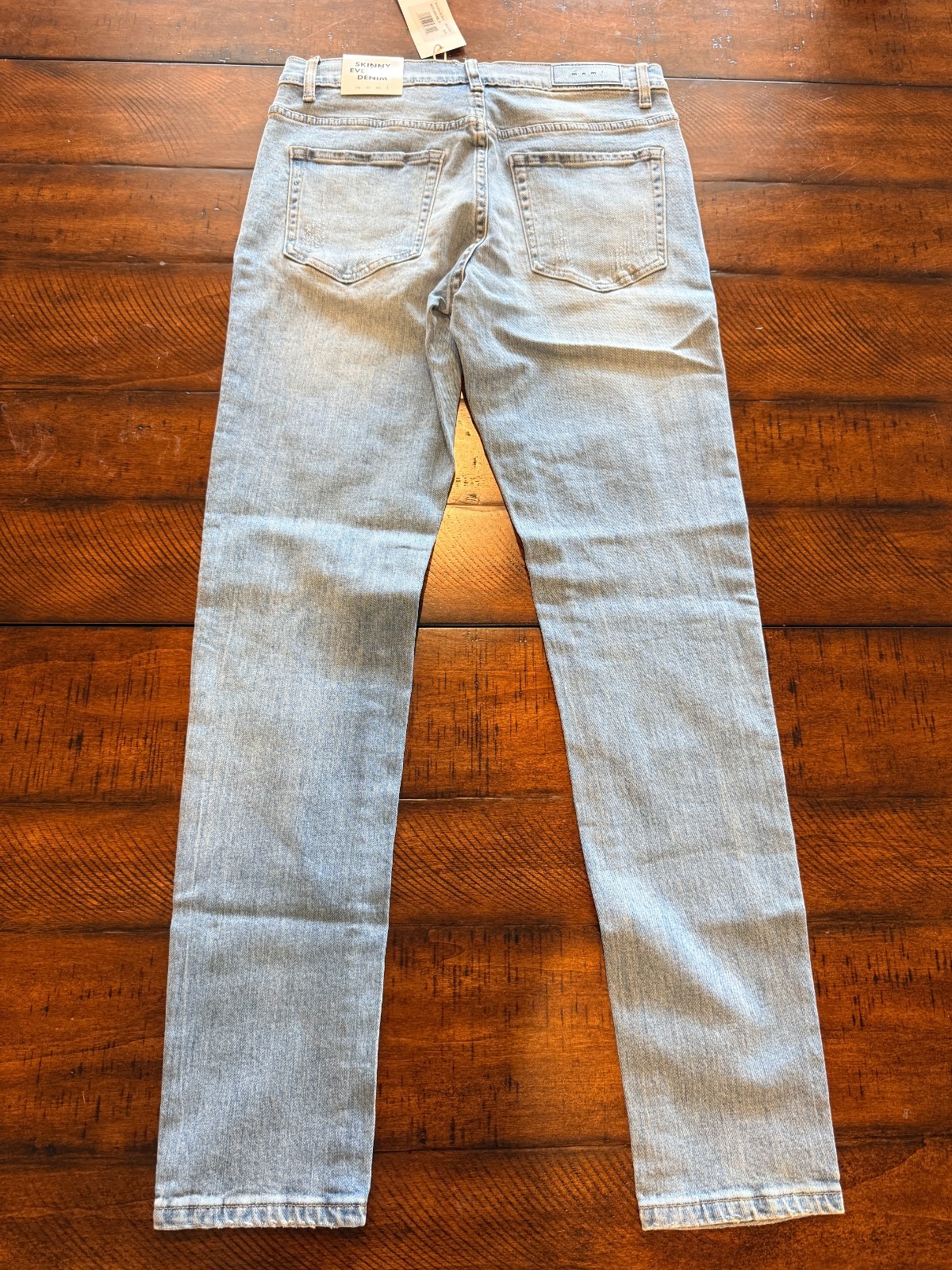 MNML Mens Skinny Every Day Denim, Medium Blue Size 30