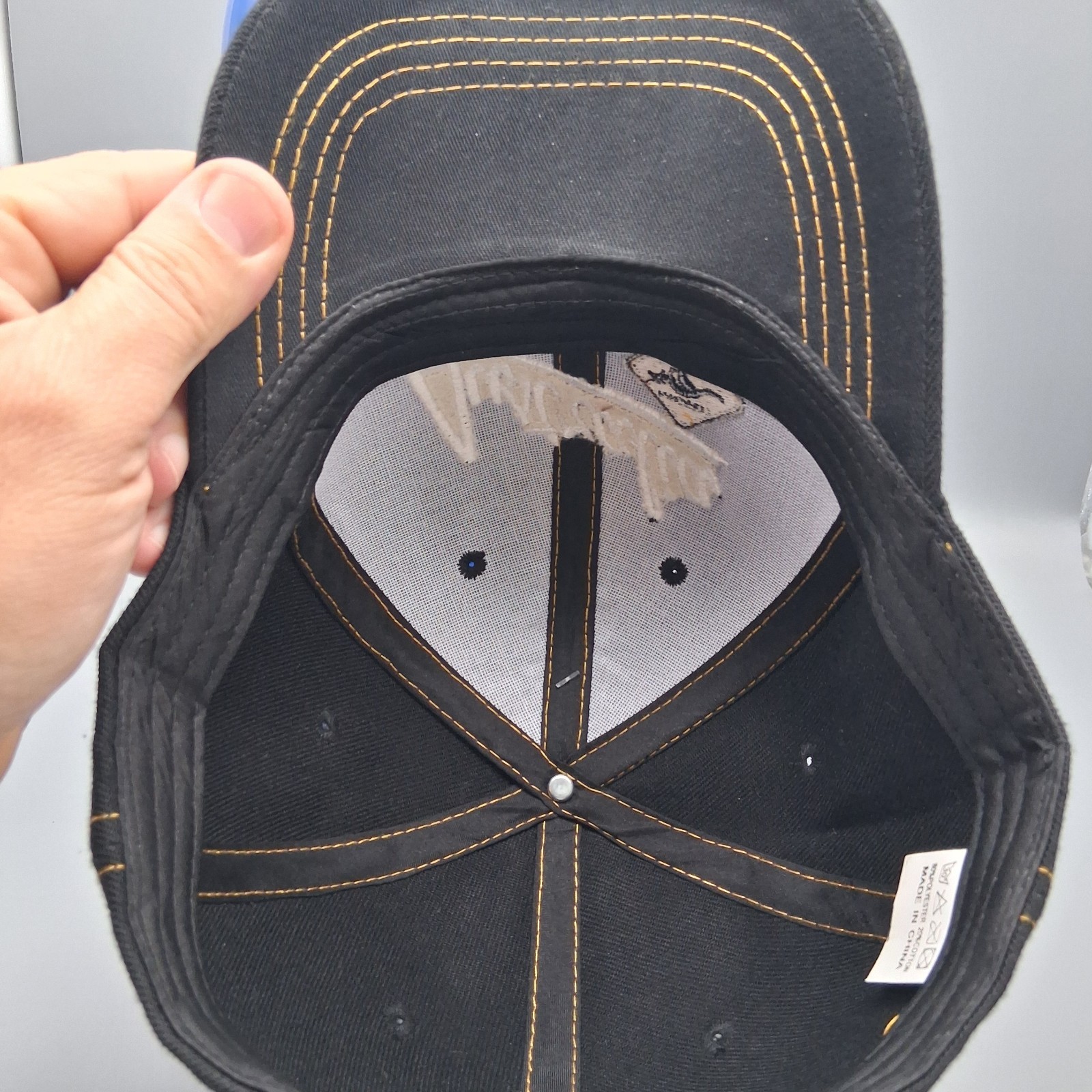 Australian Kangaroo Black Adjustable Snapback Baseball Hat Cap