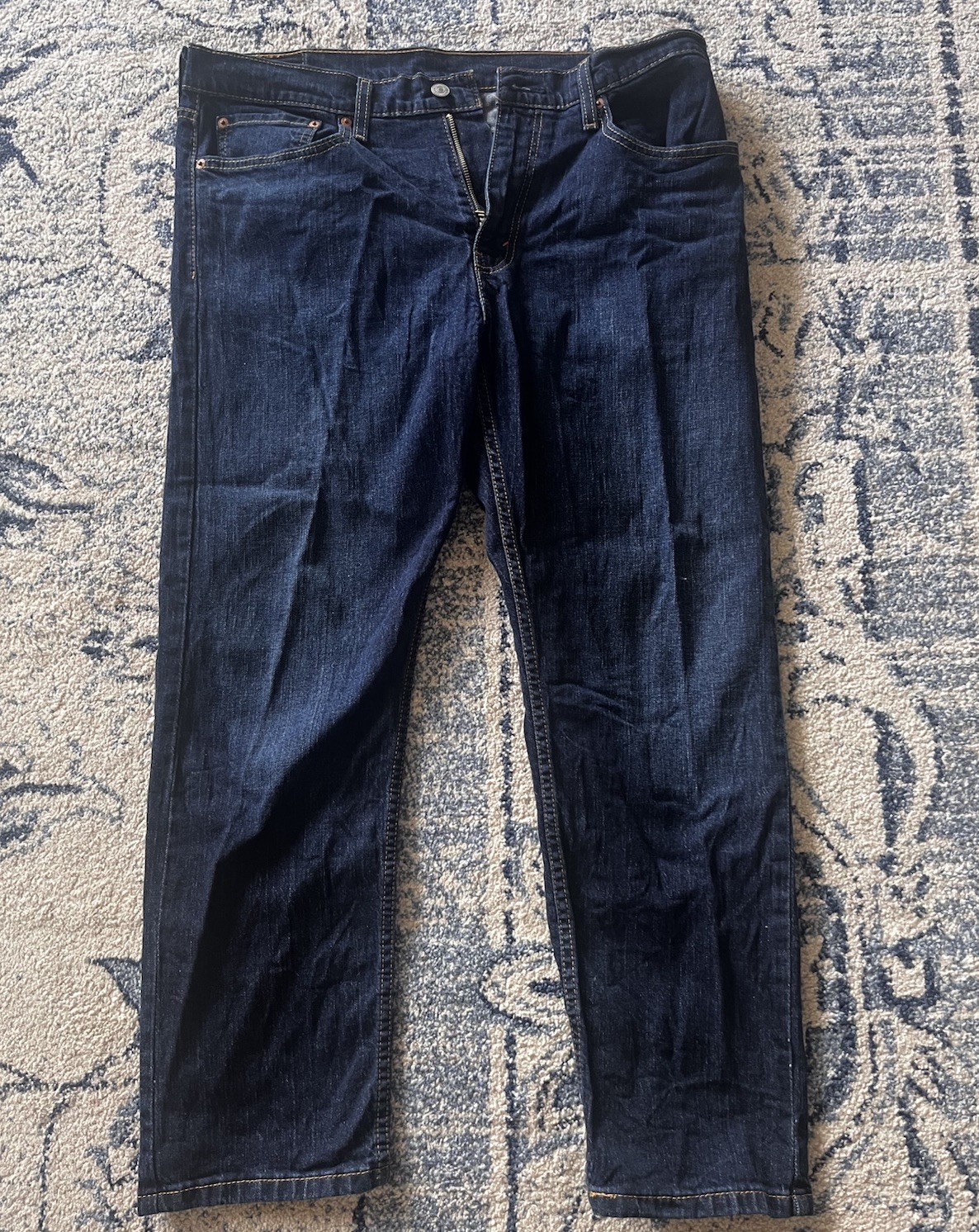 levis 502 jeans mens 36×30 tapered