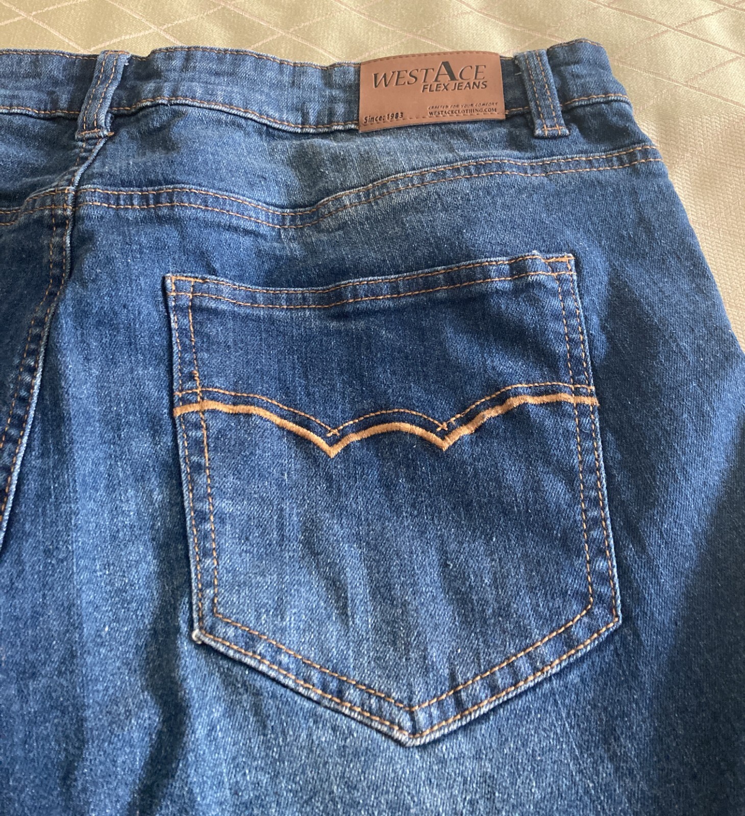 WestAce FLEX JEANS MEN’S BLUE DENIM WEAR SIZE 34/32