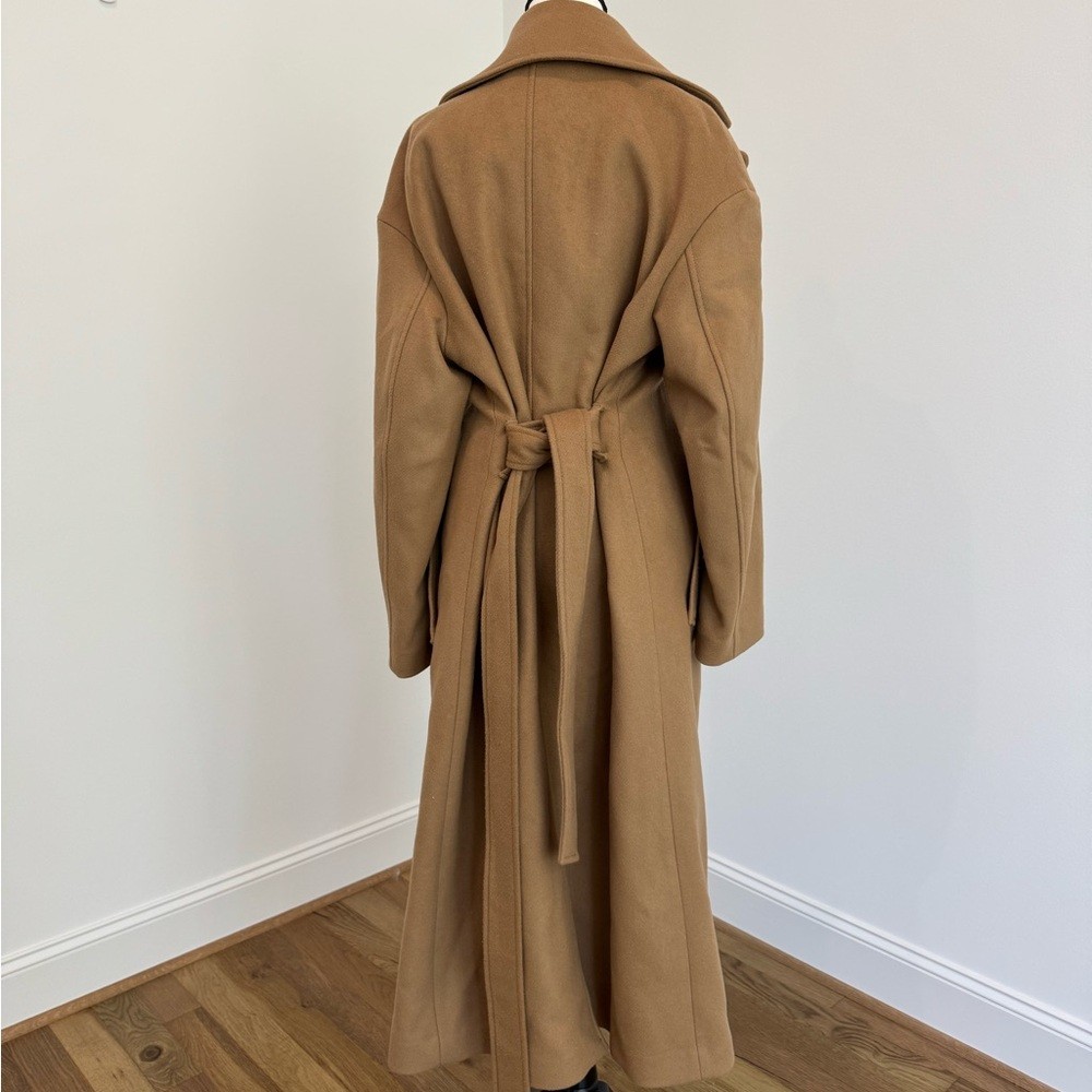 Banana Republic Camel Belted Long Coat