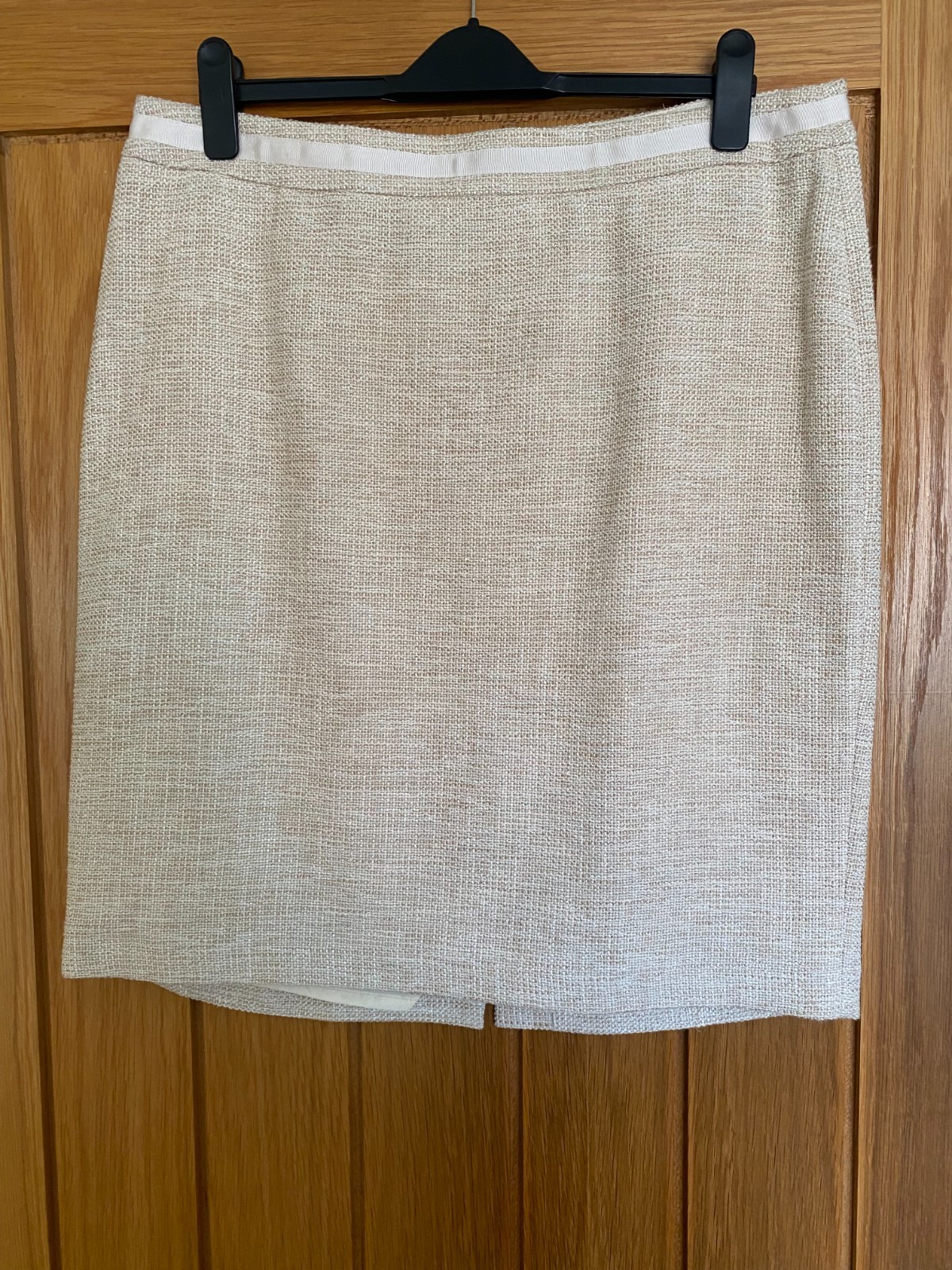 boden silver thread pencil skirt size 18 reg bnwot