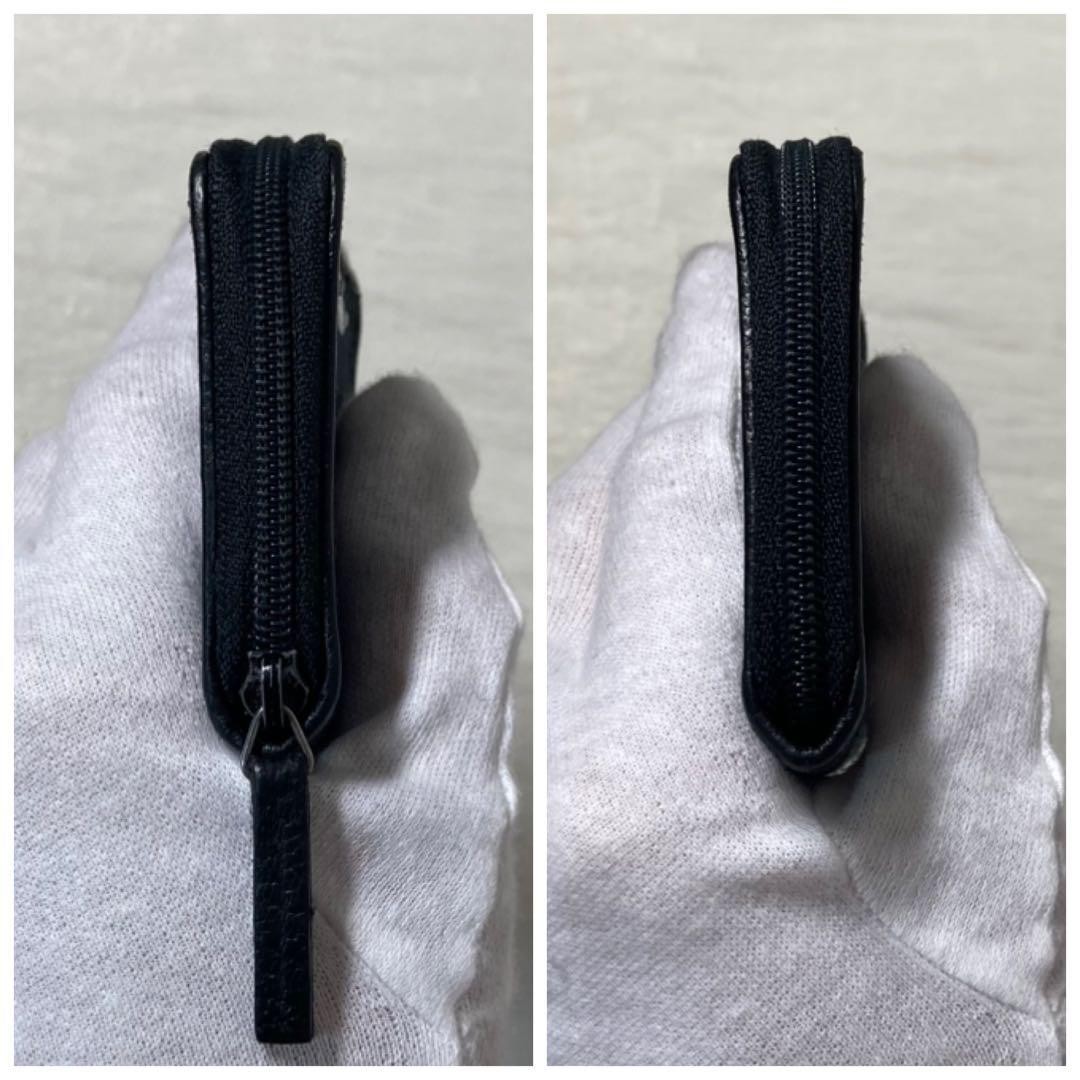 First Come First Served Beautiful Item GUCCI Cancellation Zipper Coin Purse Blac