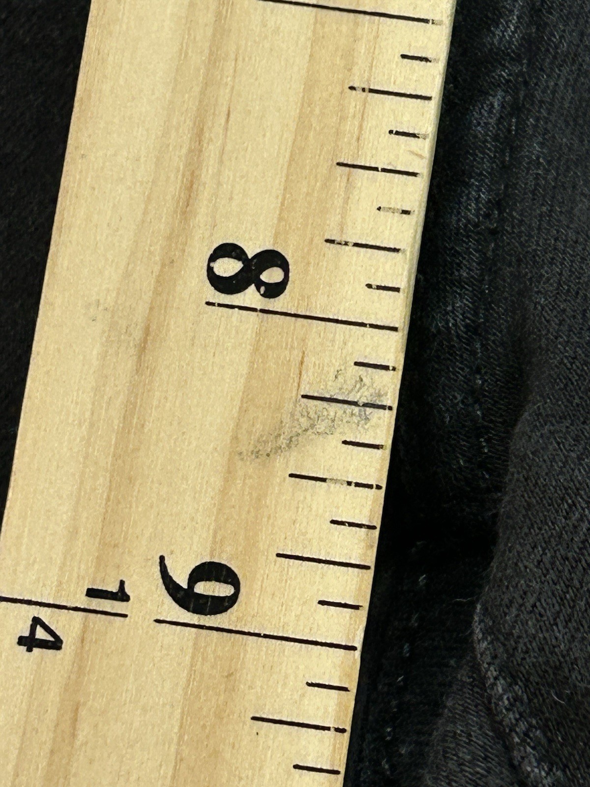a.n.a. Petites Jeans Womens Sz 10P Black Skinny Stretch Denim Whiskered Faded