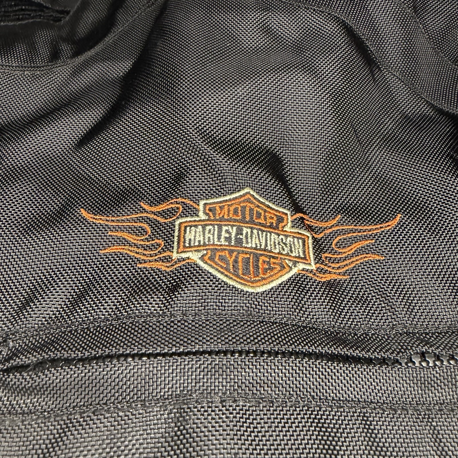 Harley-Davidson Men’s Quilted Motorcycle Jacket Charcoal/Black, 2XL
