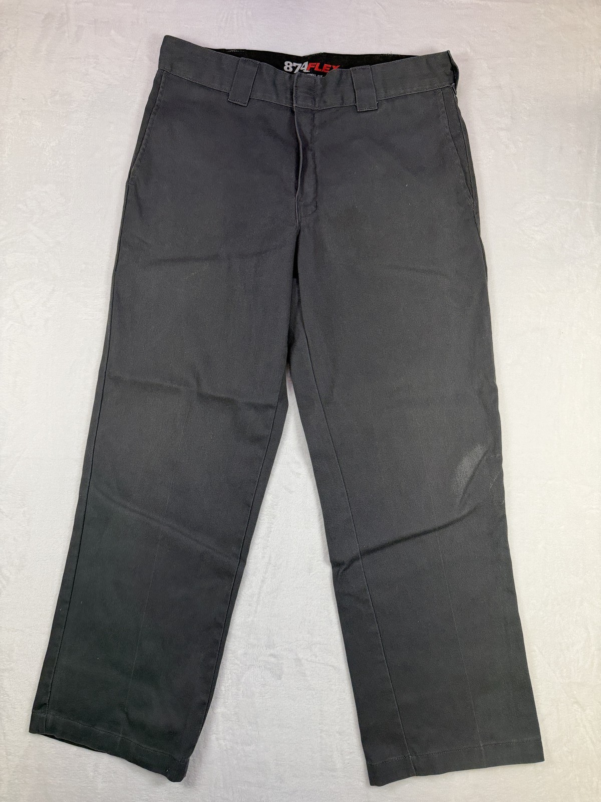 Dickies Mens 874 Flex Work Pants Size 34×30 Gray Utlity Workwear Classic 874FCH