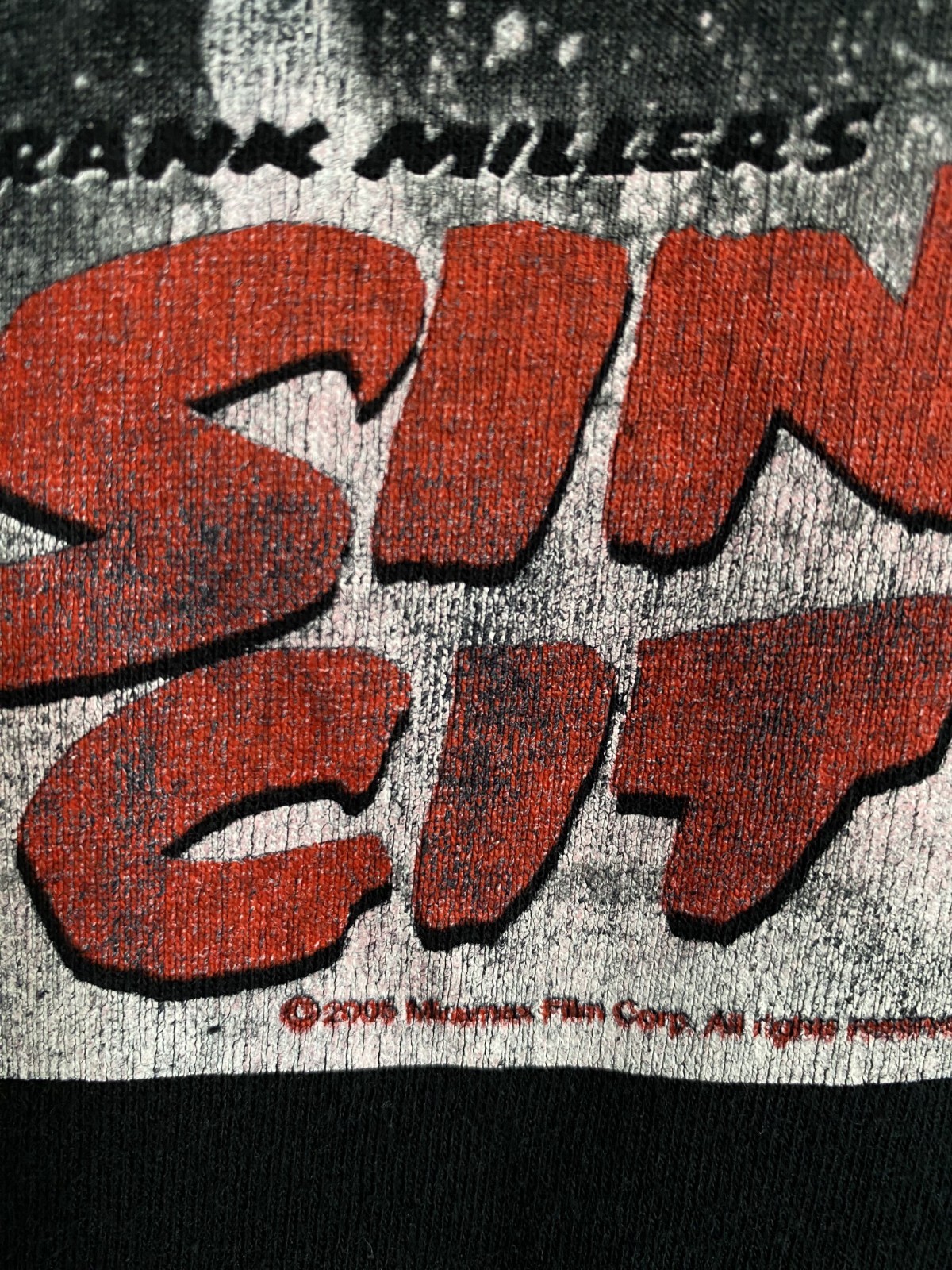 Sin City DC Comic Movie Nancy Callahan Jessica Alba 2006 Vintage Anvil Shirt L