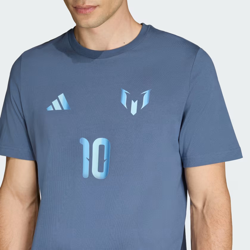 adidas men MESSI NAME&NUMBER GRAPHIC T-SHIRT