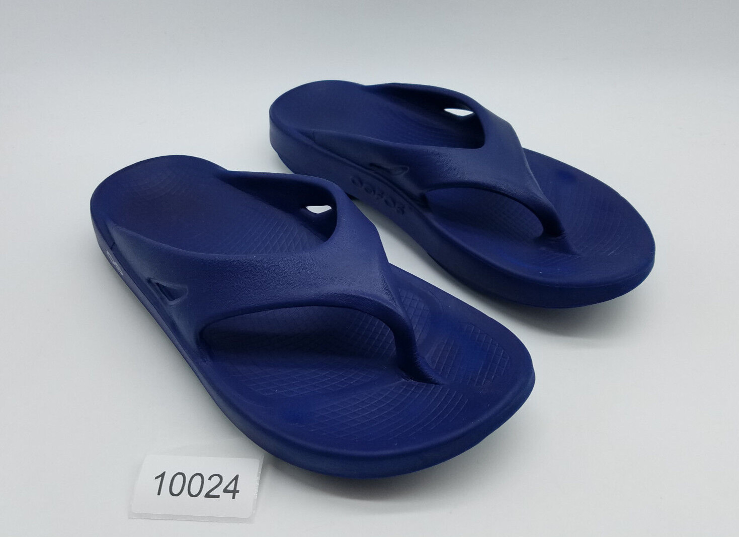 Oofos Oolala Women’s Size 9 Recovery Flip Flop Thong Sandals Blue
