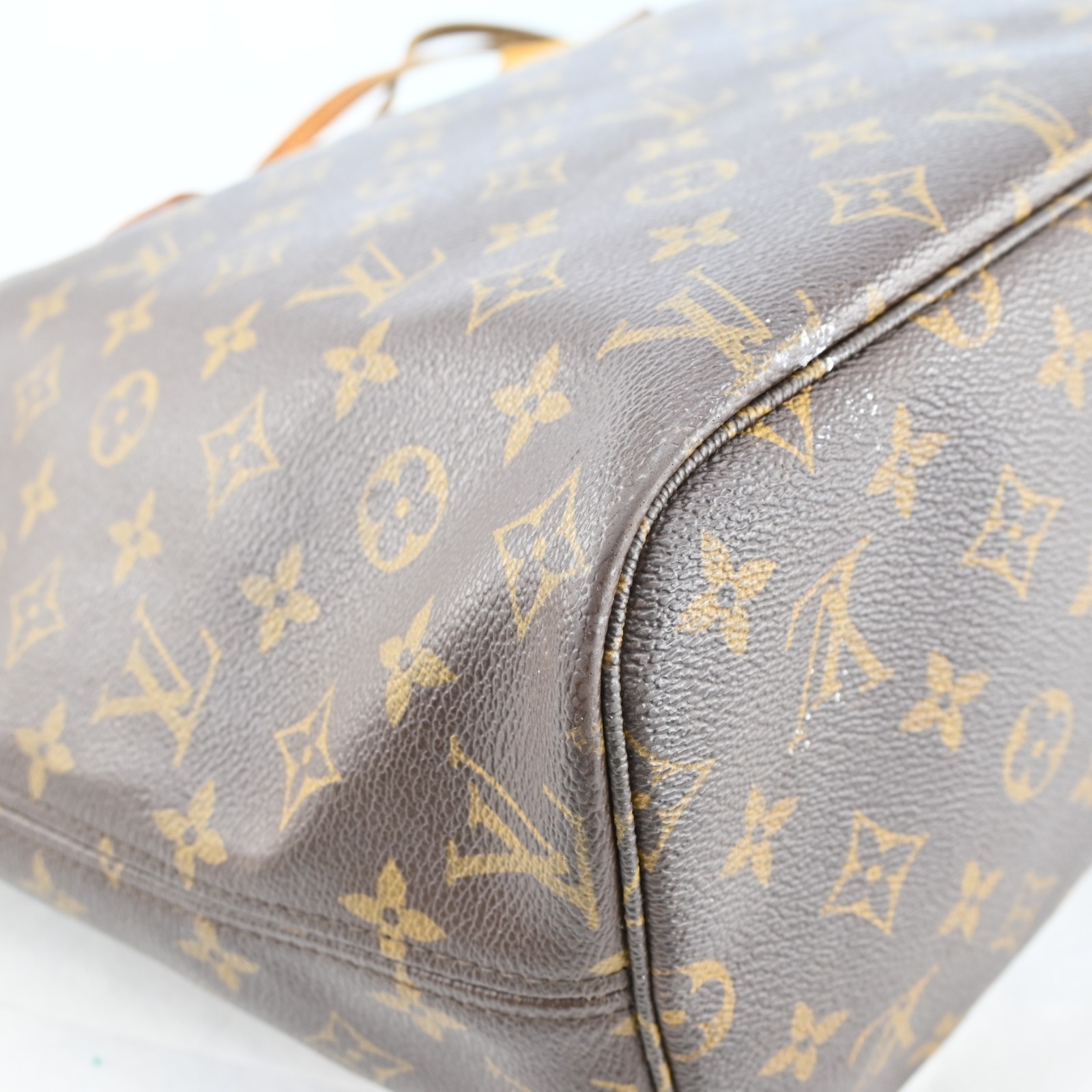 Auth Louis Vuitton Monogram Neverfull MM Shoulder Tote Bag M40157 LV P5071YJ805