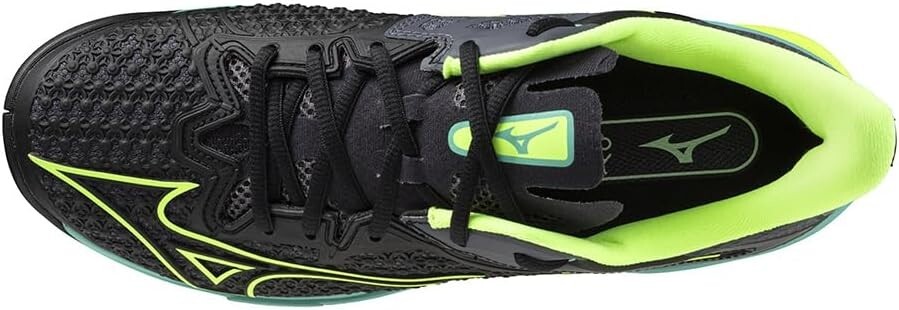MIZUNO Tennis Shoes WAVE EXCEED TOUR 6 AC 61GA2470 Black/Yellow/Green