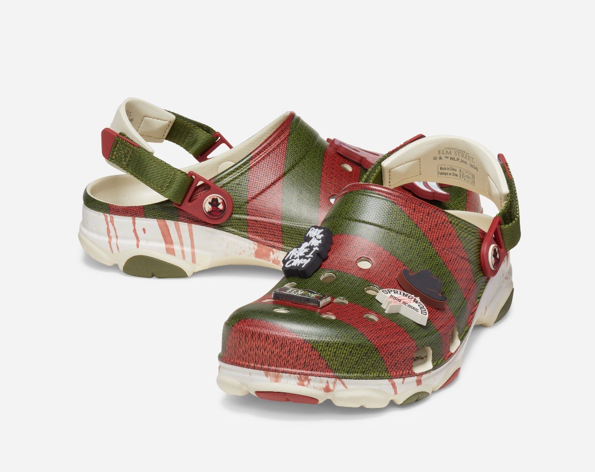 Crocs x Nightmare on Elm Street All Terrain Clogs Men’s Size 10 Freddy Kreuger