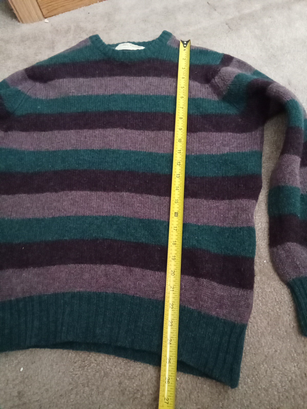 MC George Real Shetland 100% New Wool Size 107cm / 42″ Large