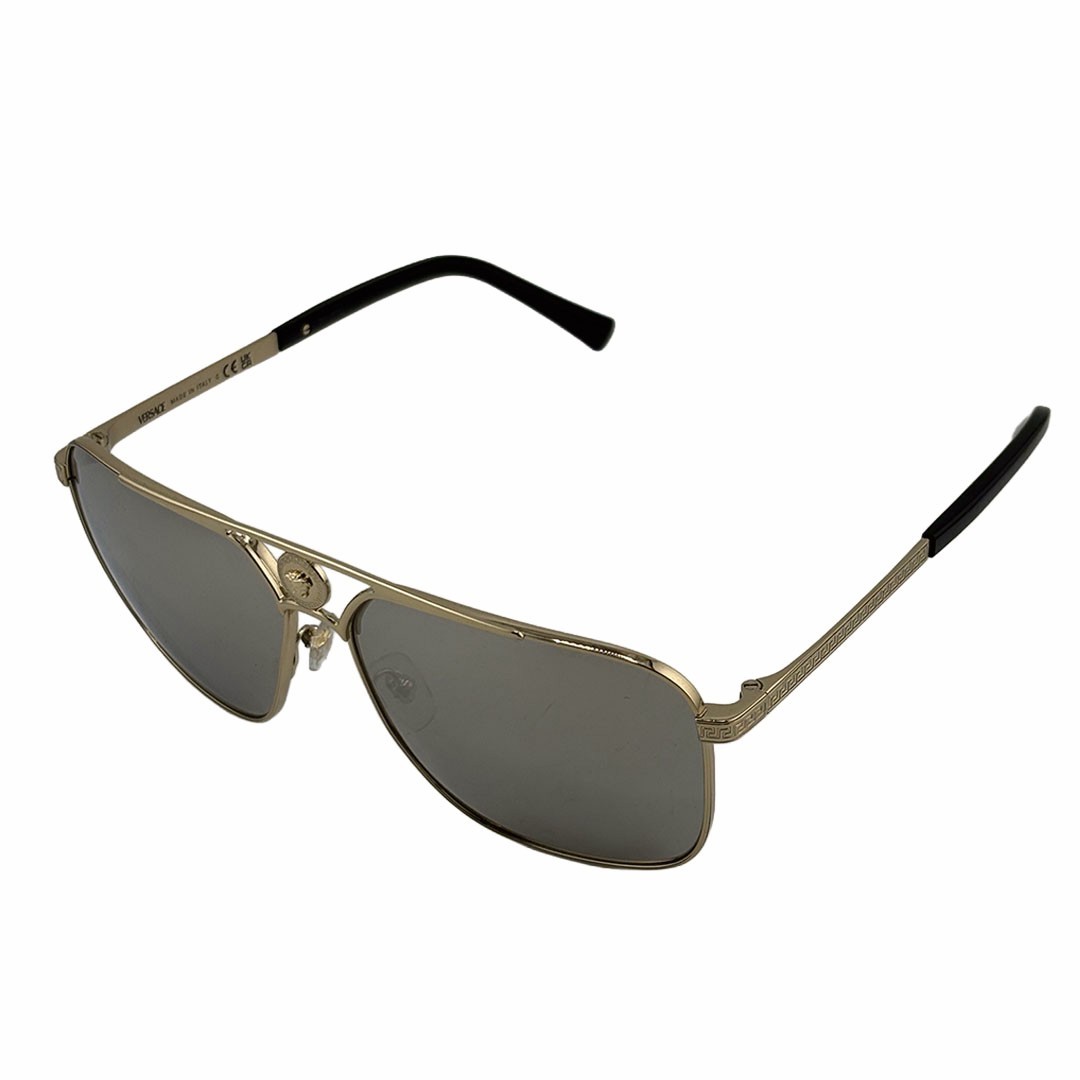 Versace VE2238 Pale Gold Sunglasses 61mm 13mm 140mm – 1252/6G -DEFECT