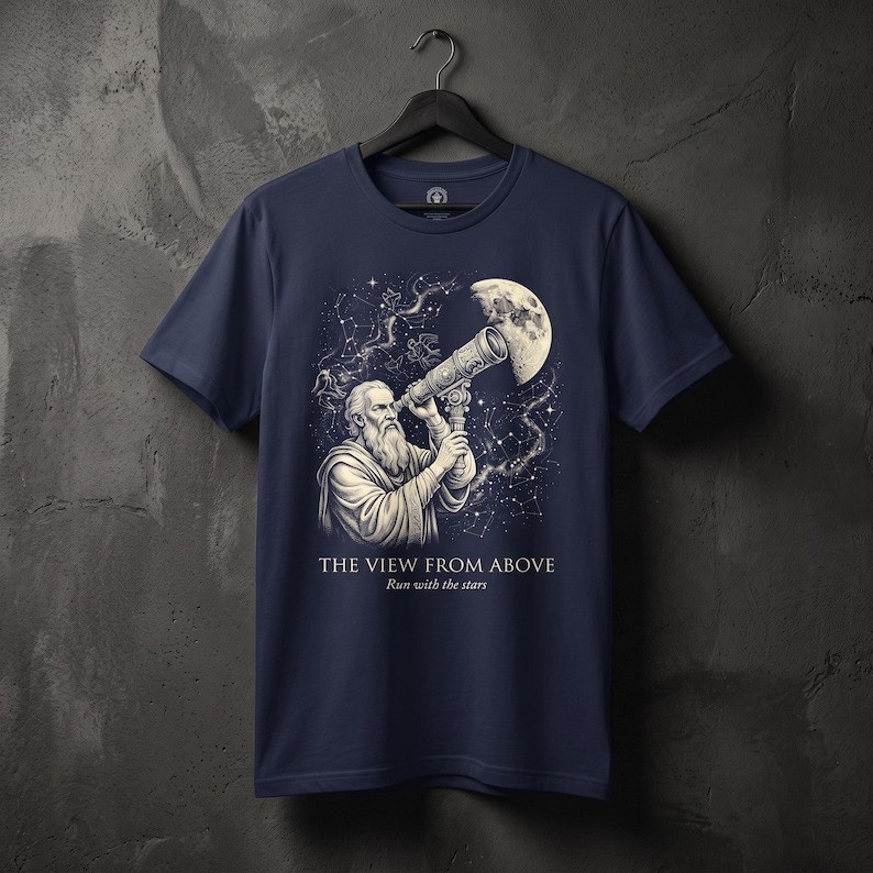 Stoic Philosophy Tee, The View From Above Shirt, Astronomy T-Shirt
