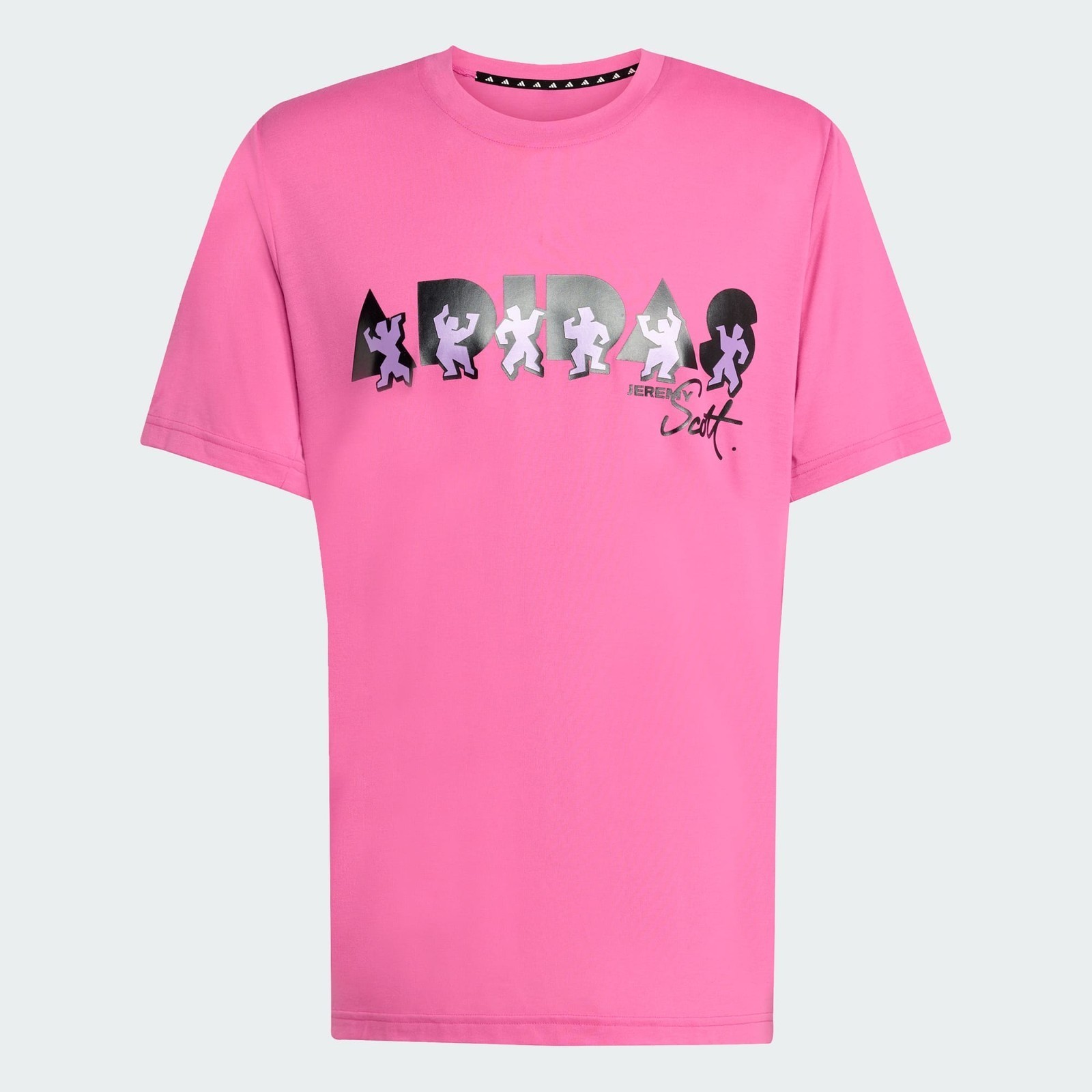 adidas Jeremy Scott Graphic Climacool T-Shirt Pink Men’s Size Medium JL7619