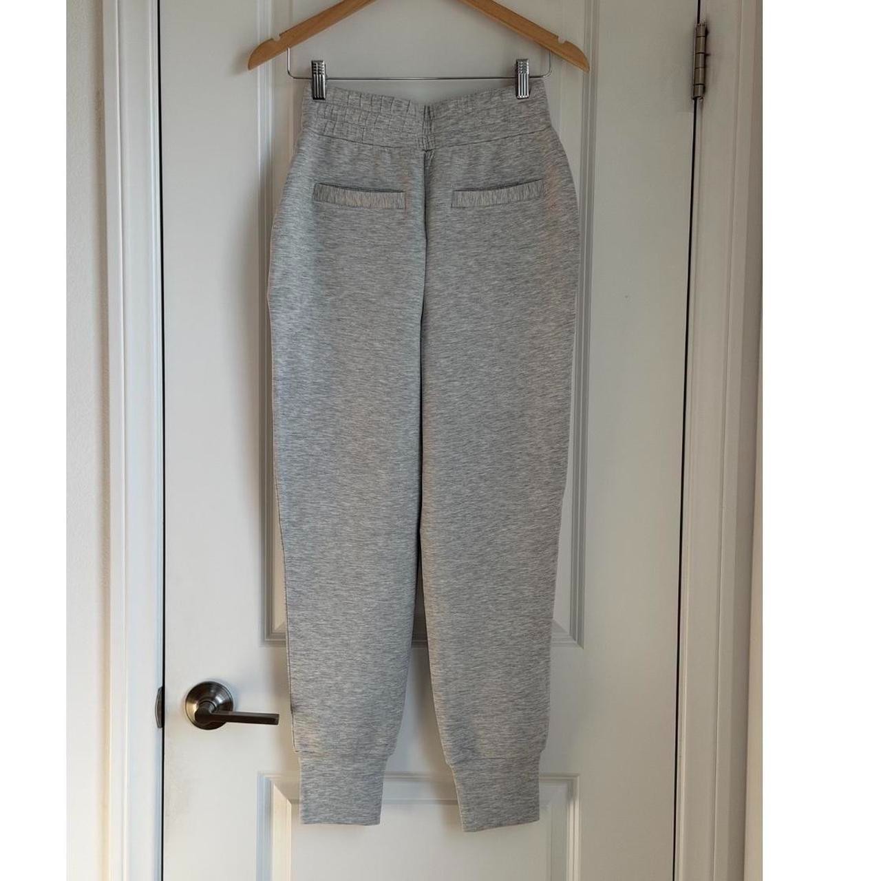 Varley The Slim Cuff Pant 27.5″ in Light Grey Marl, Size X-Small