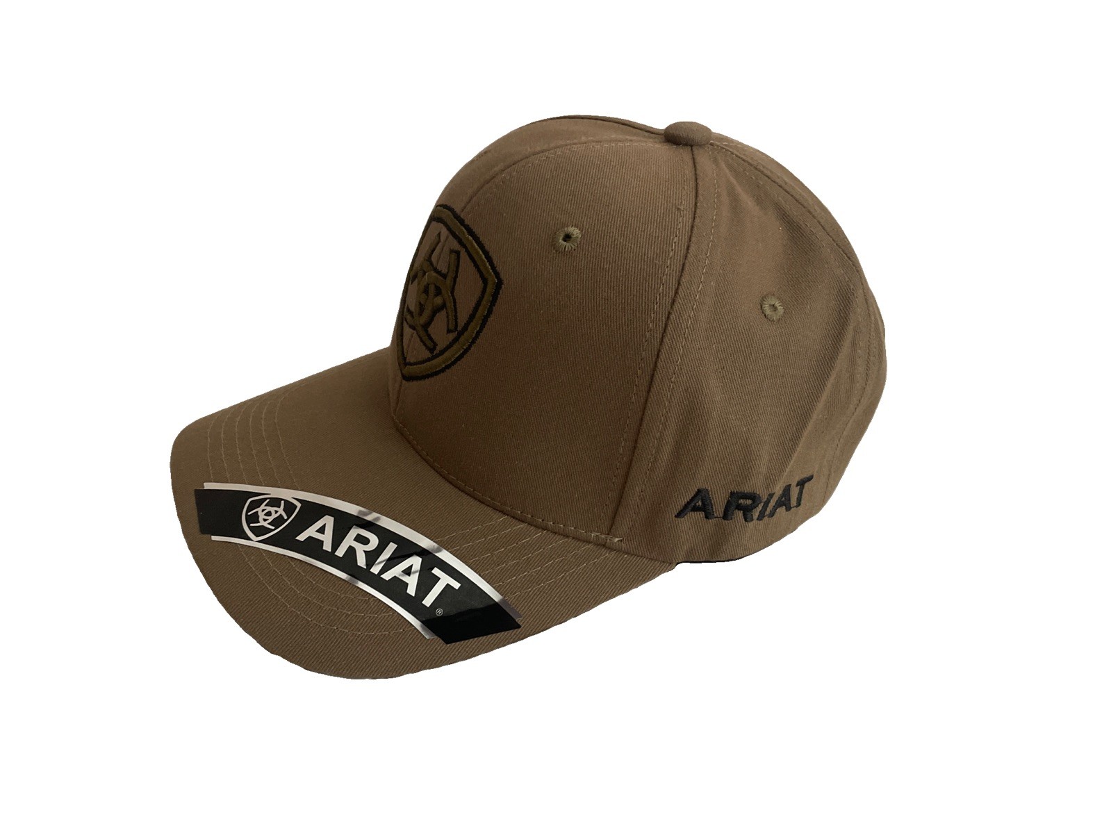 Ariat Mens B-Fit Shield Logo Mesh Back Snapback Cap Hat