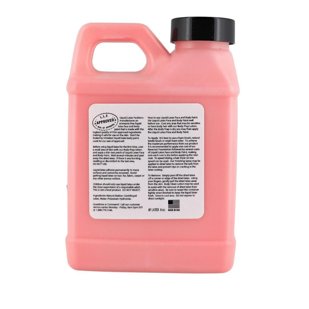 Red 8 Fl Oz – Liquid Latex Face and Body Paint, Halloween, Cosplay
