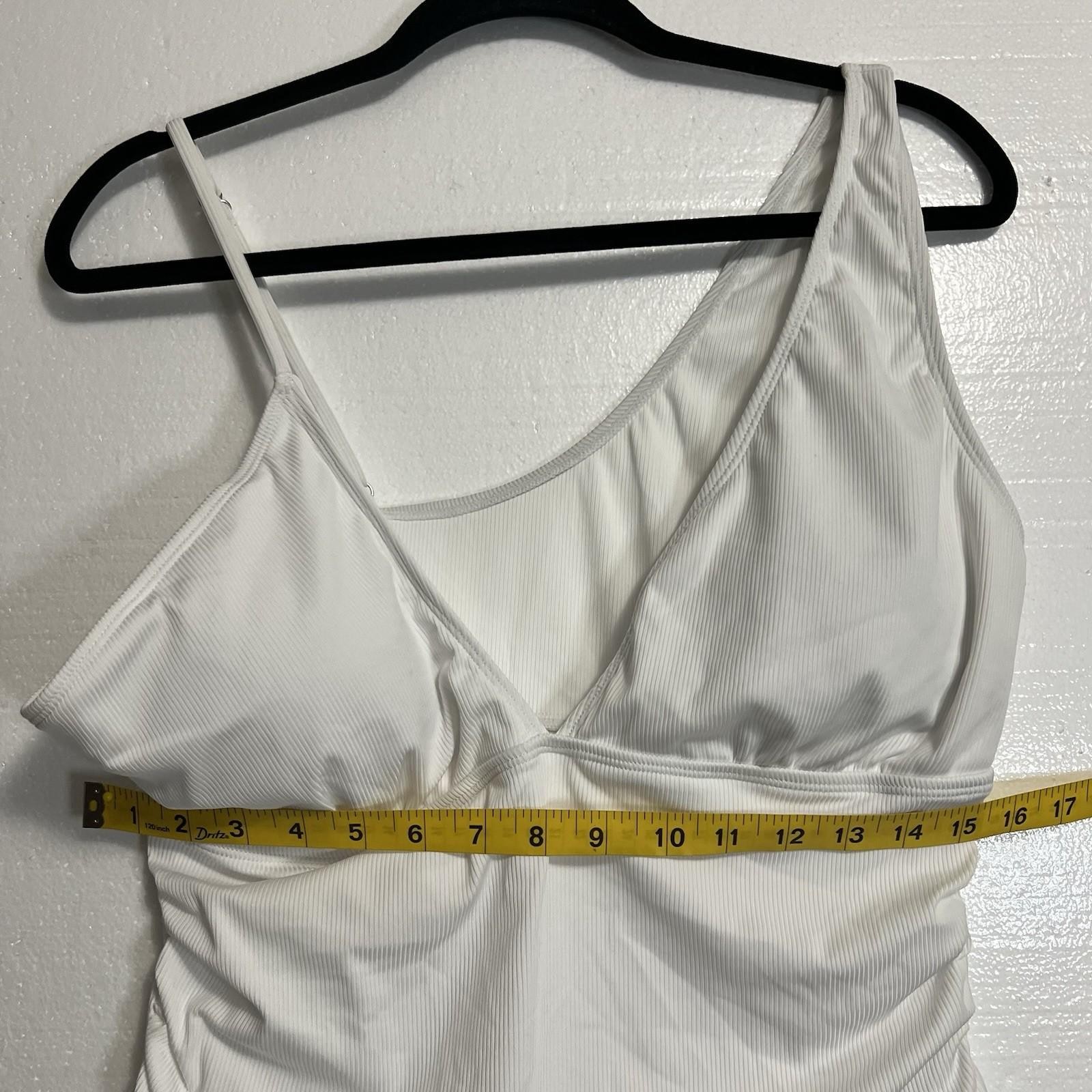 SHEIN One Piece white Swim Suit Size 1XL Summer Beach Wear