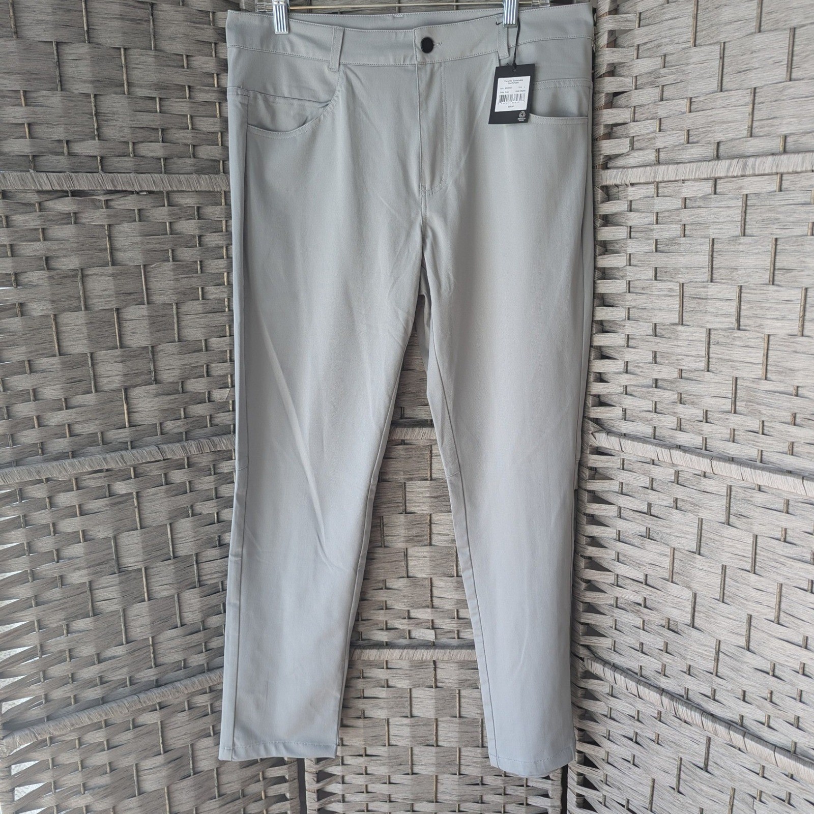 Troop Versatile Sustainable Pants Slate Grey Performance Mens Size L