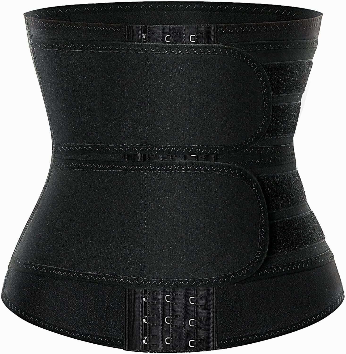 Waist Trainer For Men Body Shaper Tummy Girdle Belt Belly Fat Burner Corset