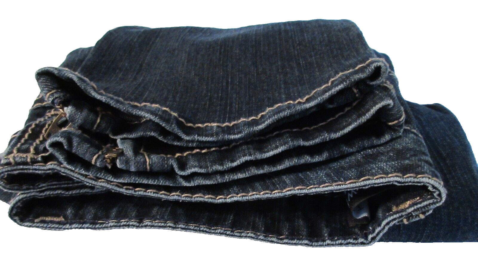 Nine West Date Night Capri Jeans Size 12 Ankle Zip Mid Rise W-33 R-10 L-23 1/2
