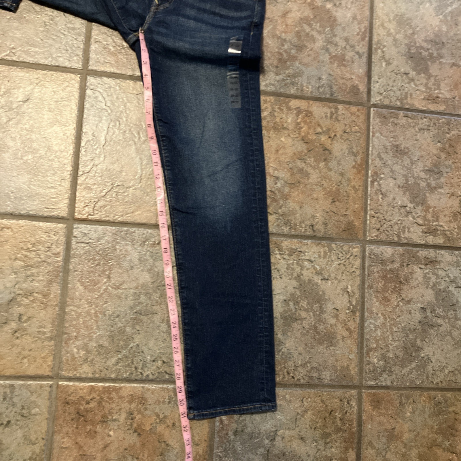 New 29×32 American eagle mens original Straight Airflex+ Dark wash blue 6519