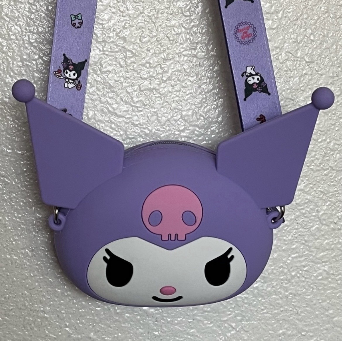 Kuromi Soft Silicone Crossbody Bag