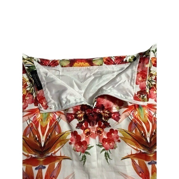Floral Chic Woman’s knee length Pencil Skirt **please Read **