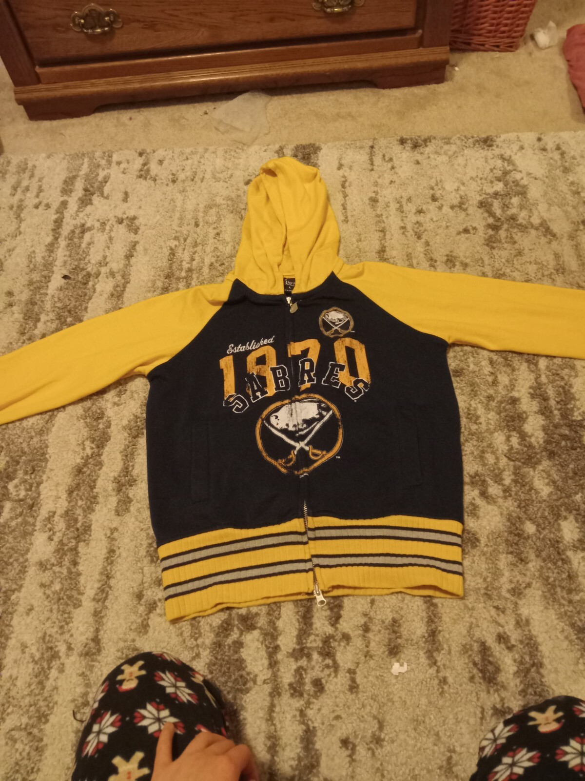 Sabres jacket from 1970 vintage with details and good material