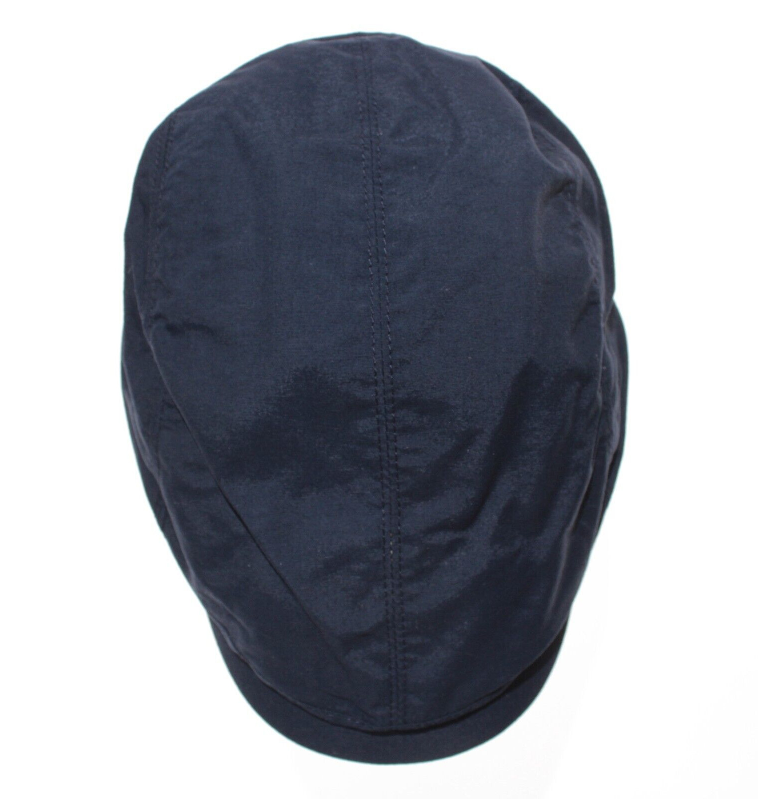 Wigens NWT Ivy Sport Newsboy Cap Size 59, 7 & 3/8ths Solid Blue 100% Polyamide