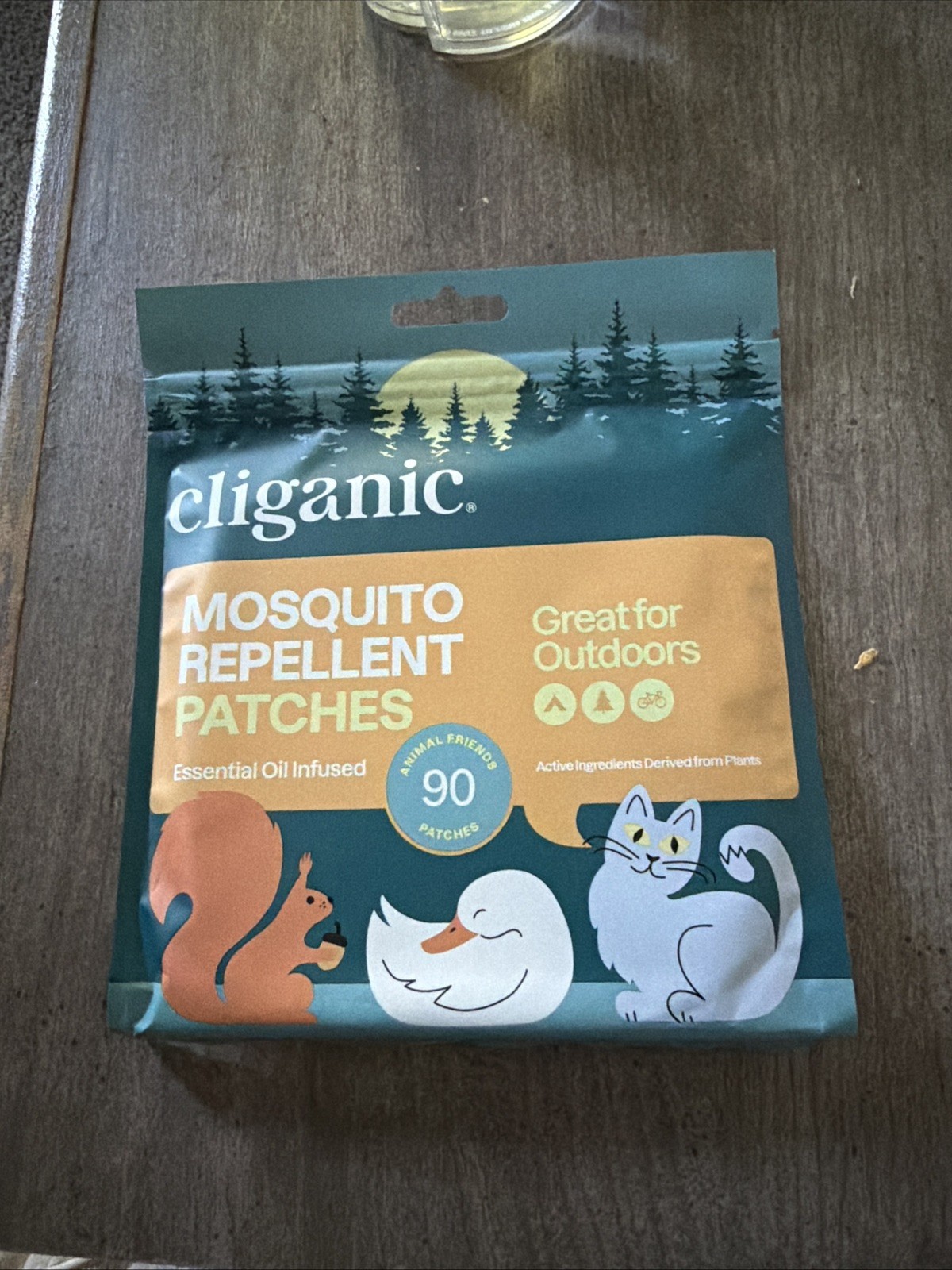 Mosquito Repellent Stickers (90 Pack) – Positive Vibes Patches for Kids, Natural
