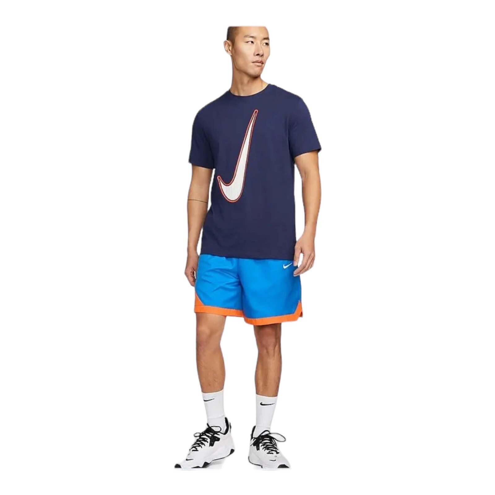 Men’s 2Xl 🔥 NIKE DRI FIT DNA 8″ WOVEN BASKETBALL SHORTS BLUE ORANGE DH7559 885