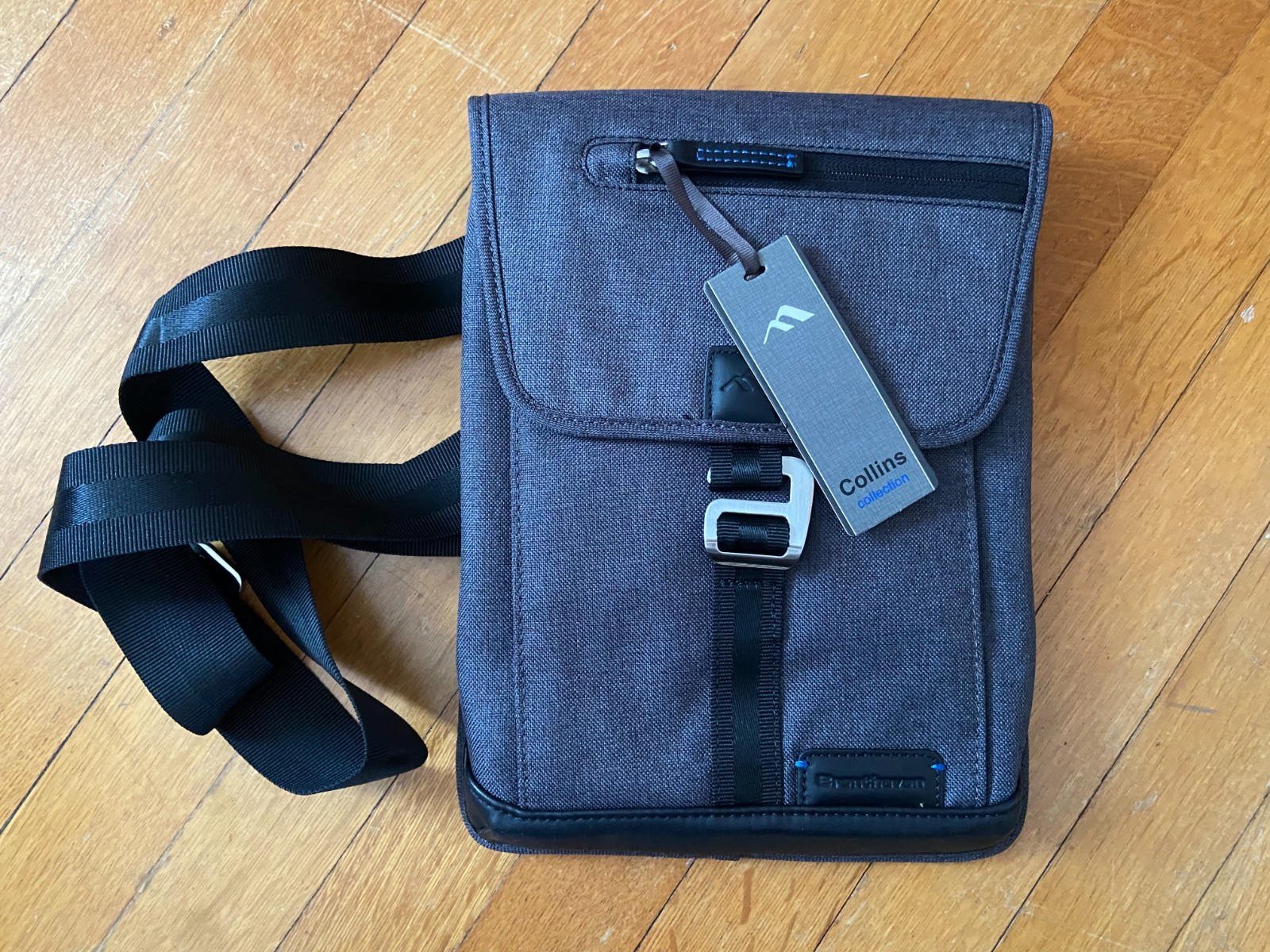 Brenthaven Collins Tech Pack (Heather Gray) Messenger Bag